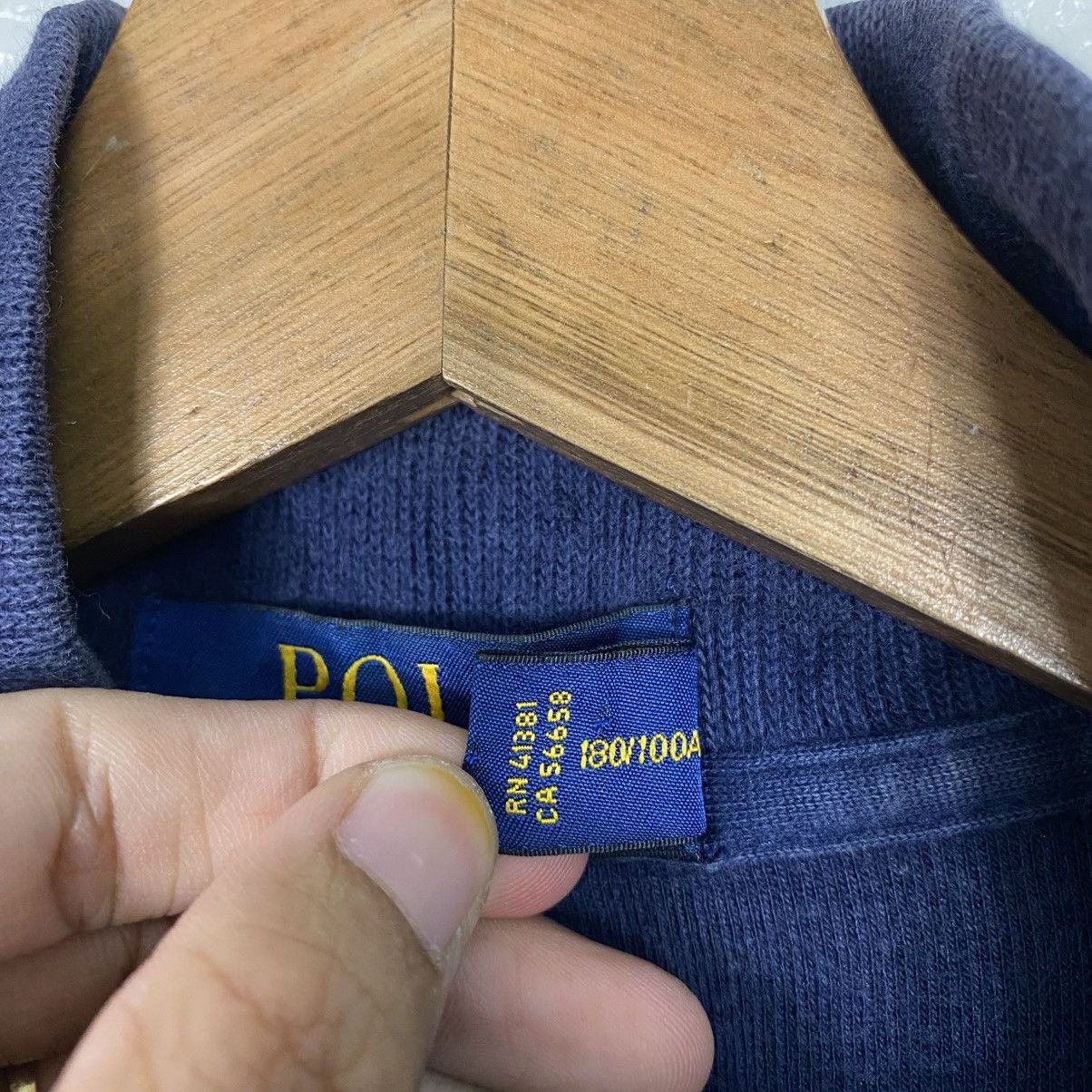 Polo Ralph Lauren 📌Vintage Half Zipper Anorak Sweatshirt Polo Ralph Lauren Size US L / EU 52-54 / 3 - 15 Thumbnail