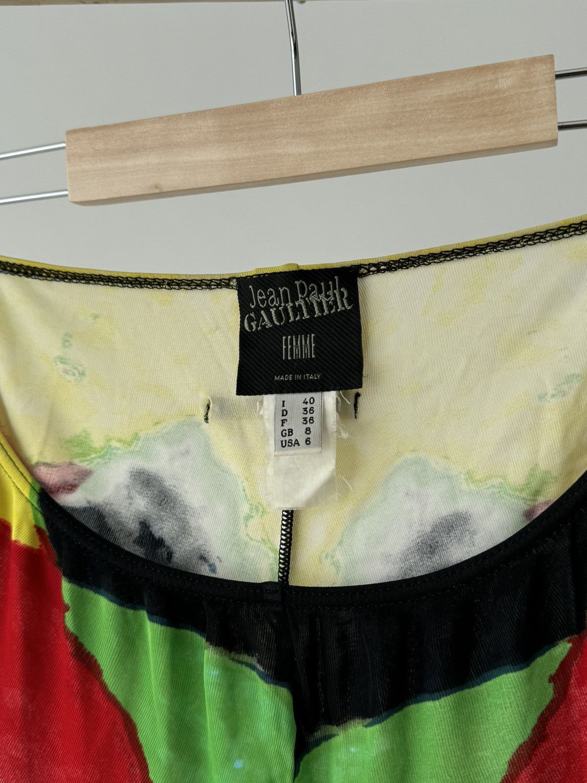 Jean Paul Gaultier × Vintage Archive SS00 Jean Paul Gaultier Femme ‘Psychedelic’ Suit Size S / US 4 / IT 40 - 12 Thumbnail