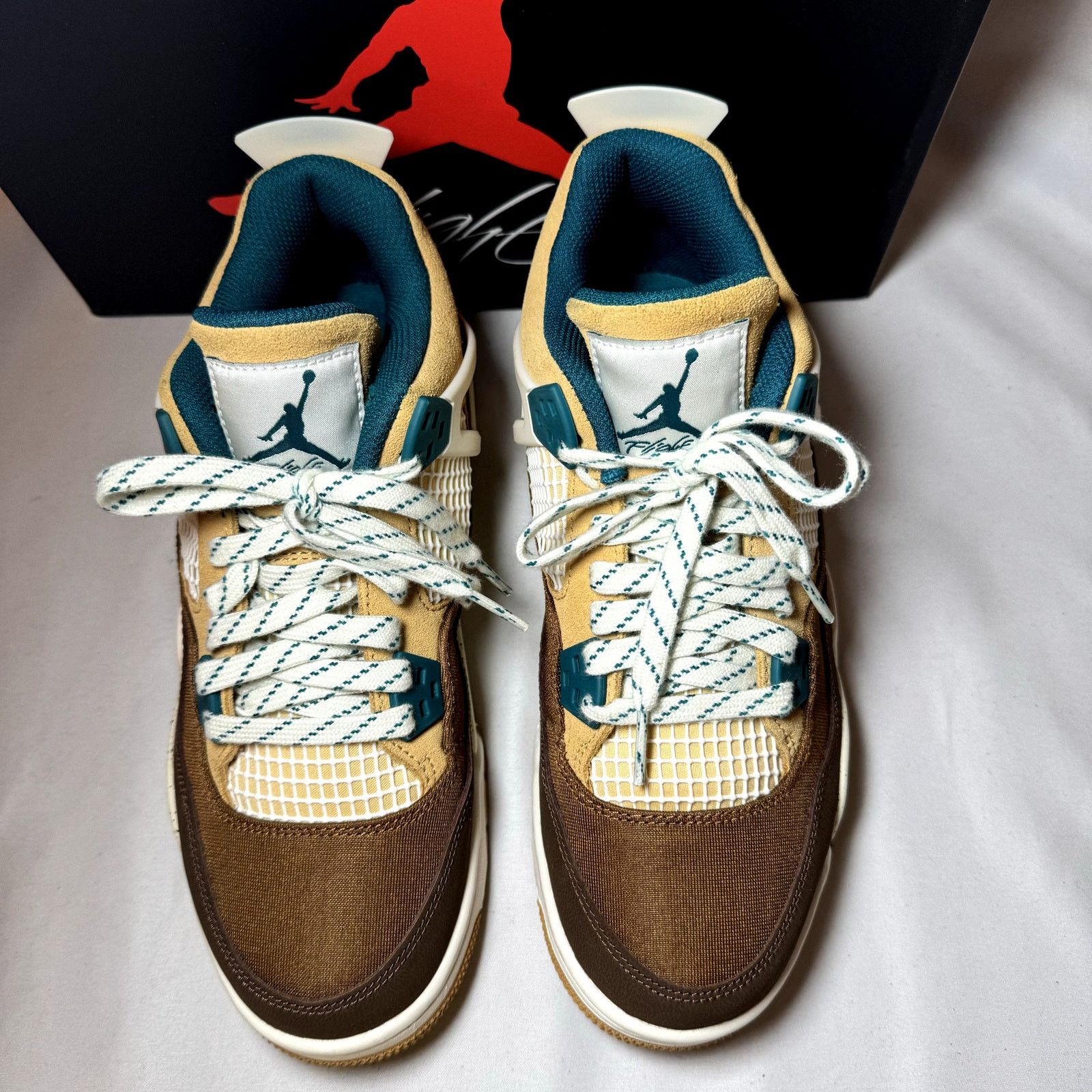 Jordan Brand × Nike Nike Air Jordan 4 Retro GS Cacao Wow Men's Shoes - Size 7 Size US 7 / EU 40 - 4 Thumbnail