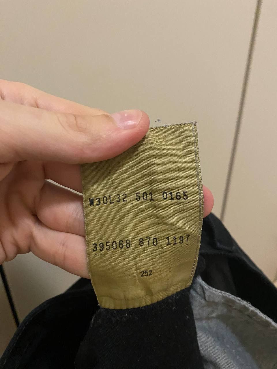 Levi's × Vintage Vintage Levi's 501 Jeans Distressed Faded Black Denim Size US 32 / EU 48 - 6 Thumbnail