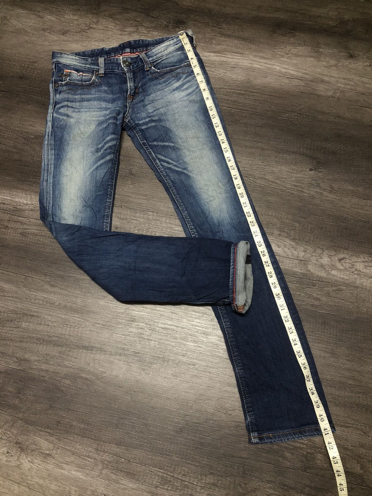 Edwin × Vintage VINTAGE EDWIN BLUE TRIP SELVEDGE DENIM Size 30" / US 8 / IT 44 - 24 Thumbnail