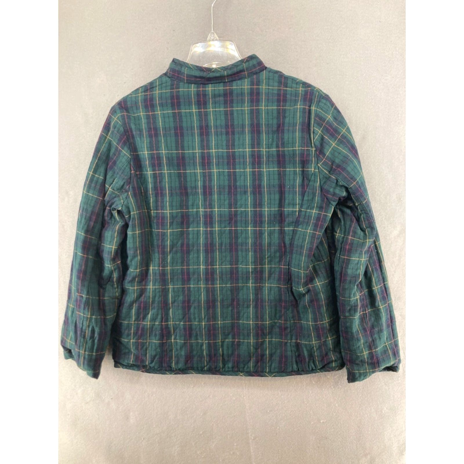 Pendleton Pendleton Womens Jacket Plaid Full Zip Lightweight M Blue Quilted Casual Fall Spring Women's Jacket Size M / US 6-8 / IT 42-44 - 6 Thumbnail