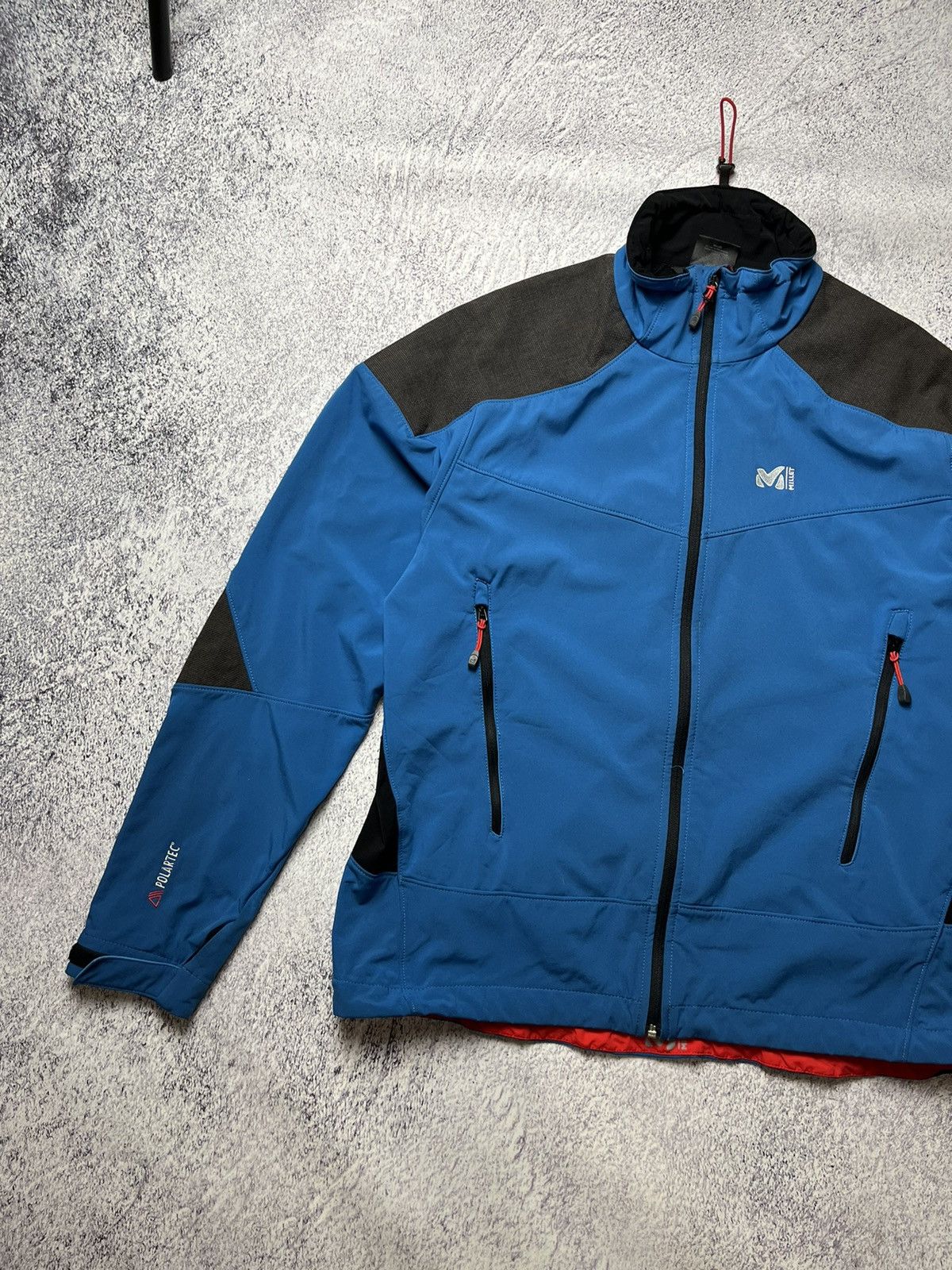 Other Millet Pro Touring Polartec Blue Softshell Jacket Large Size US XL / EU 56 / 4 - 2 Thumbnail