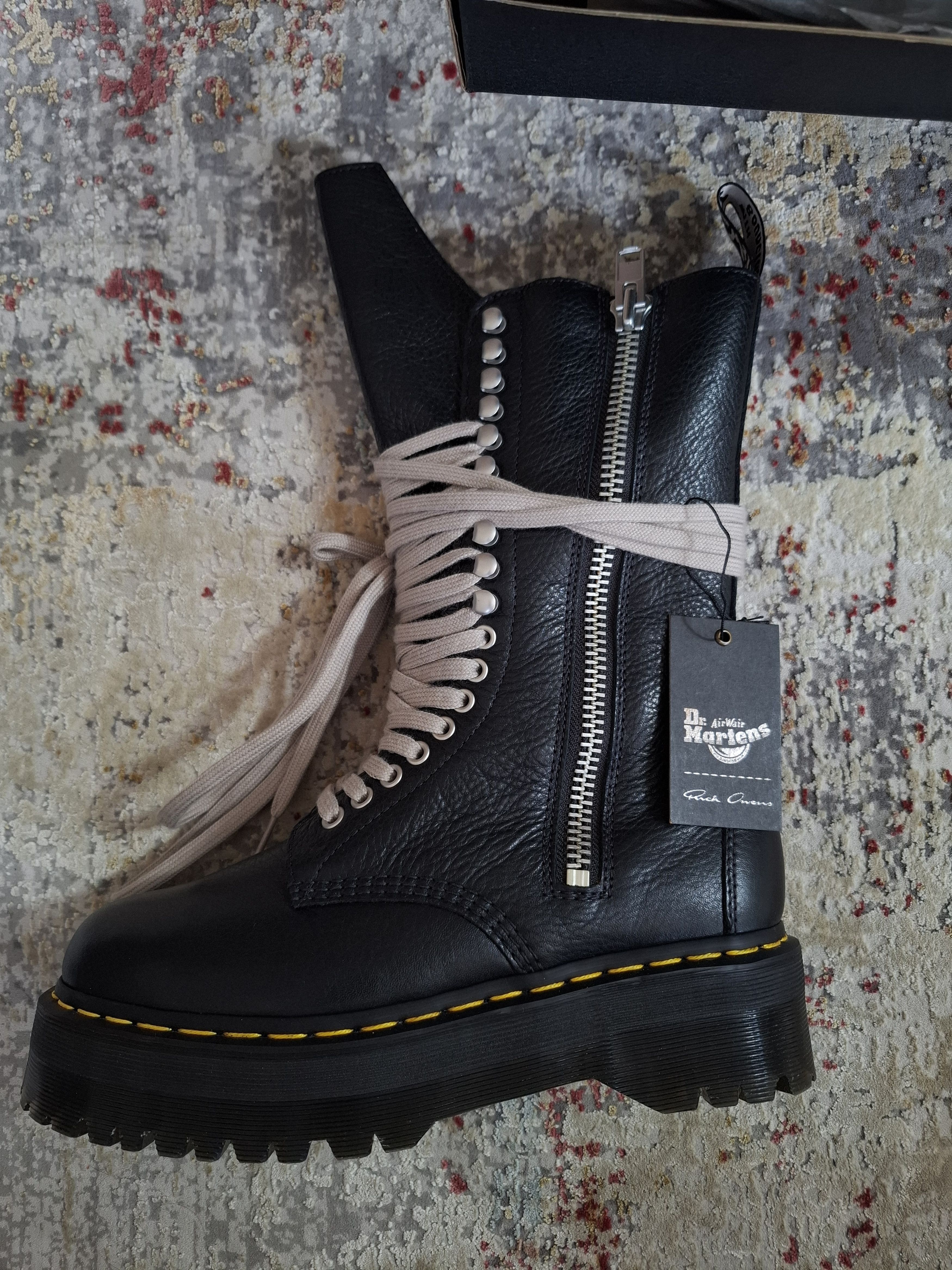 Dr. Martens × Rick Owens Rick Owens x Dr. Martens 1918 boots Size US 9 / EU 42 - 8 Thumbnail