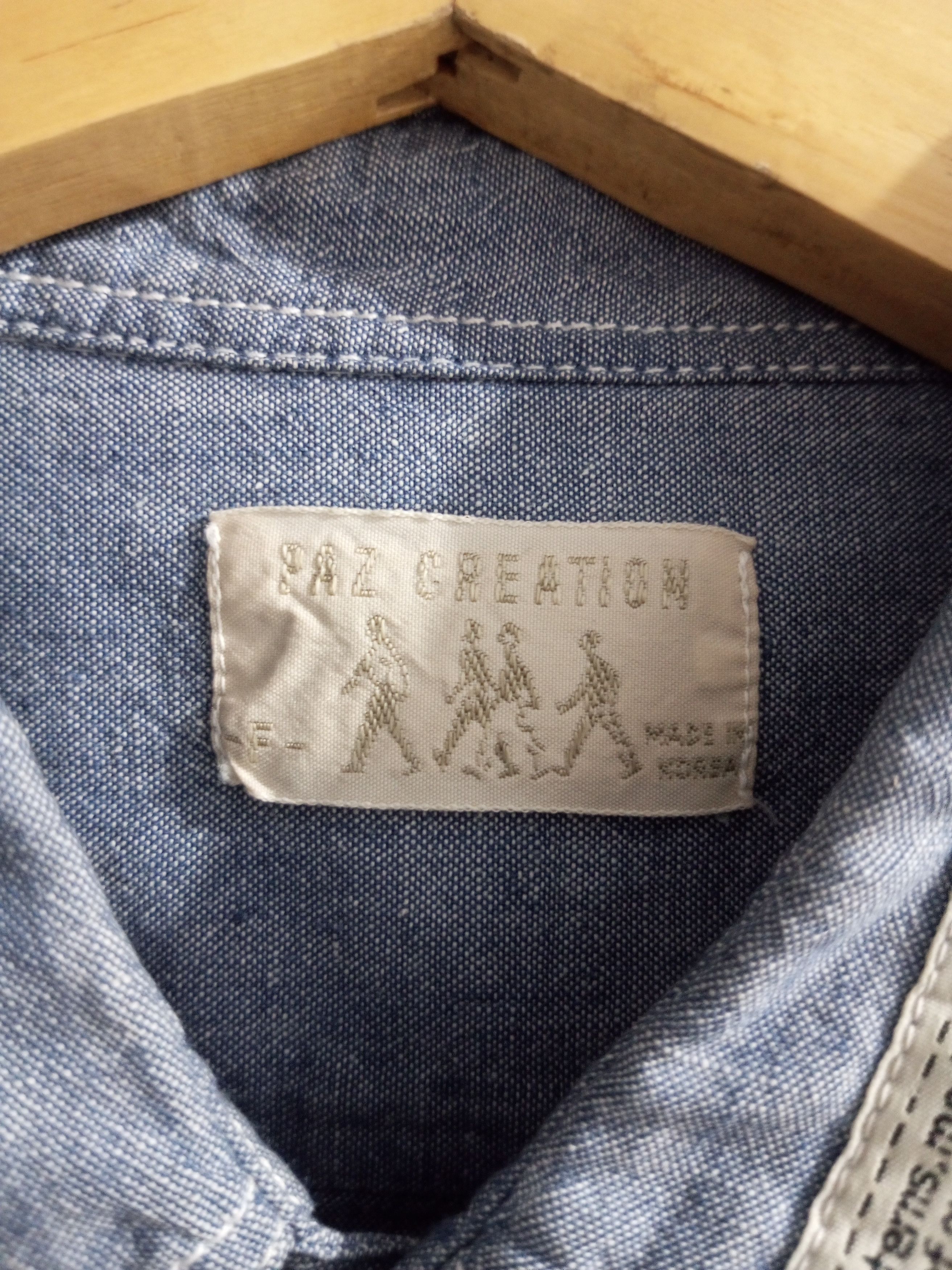 20471120 Vintage Paz creation patch work long sleeve button up Size US XL / EU 56 / 4 - 10 Thumbnail