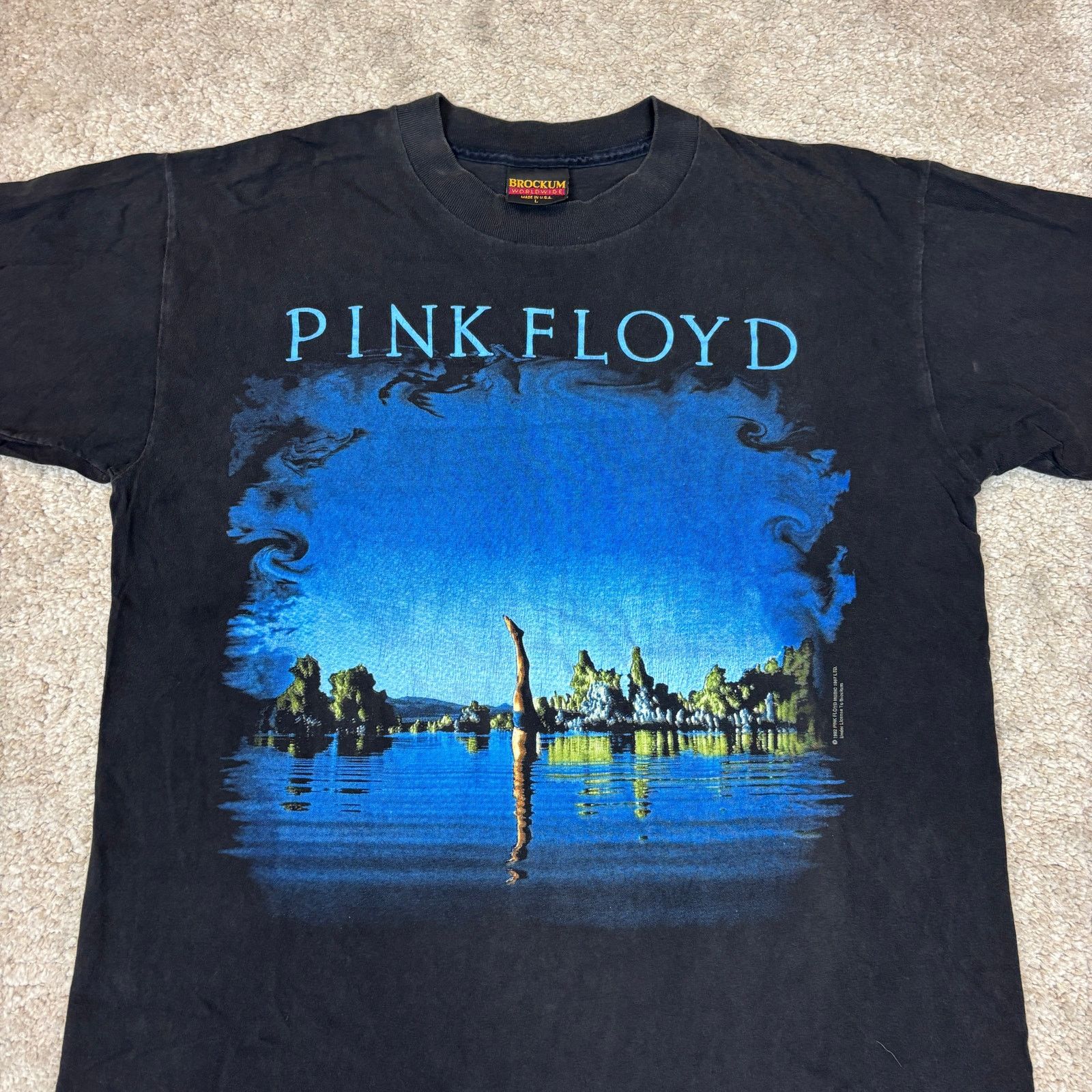 Brockum Vintage 1992 Pink Floyd Wish You Were Here T Shirt Men's L Size US L / EU 52-54 / 3 - 2 Thumbnail