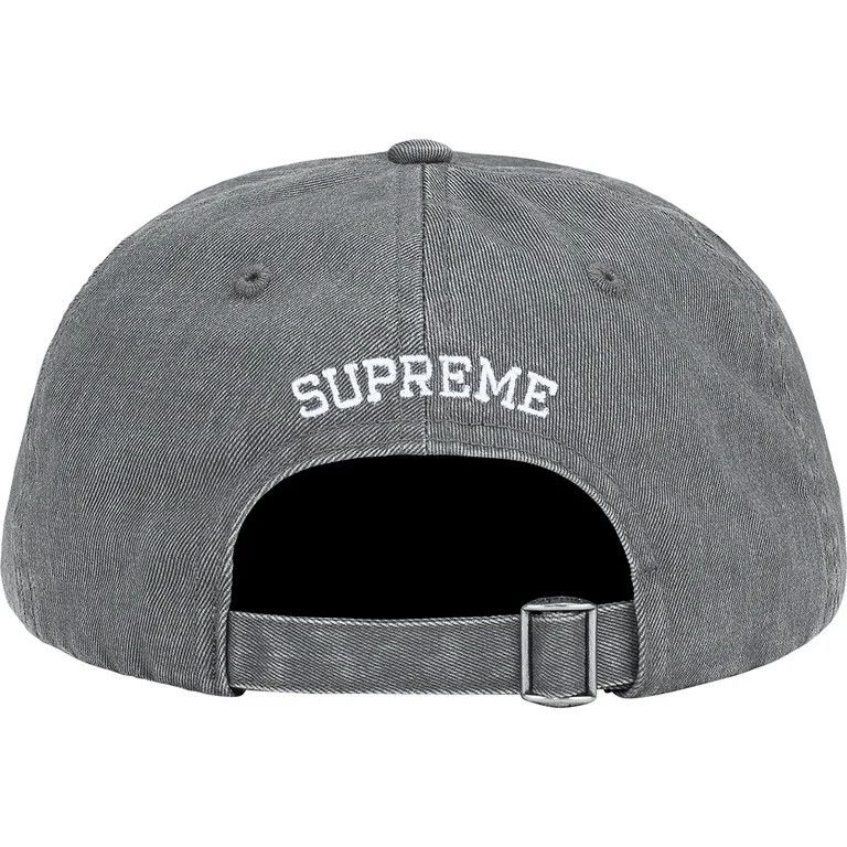 Supreme Supreme Pigment Print S Logo 6-Panel 'Grey' Size ONE SIZE - 2 Thumbnail