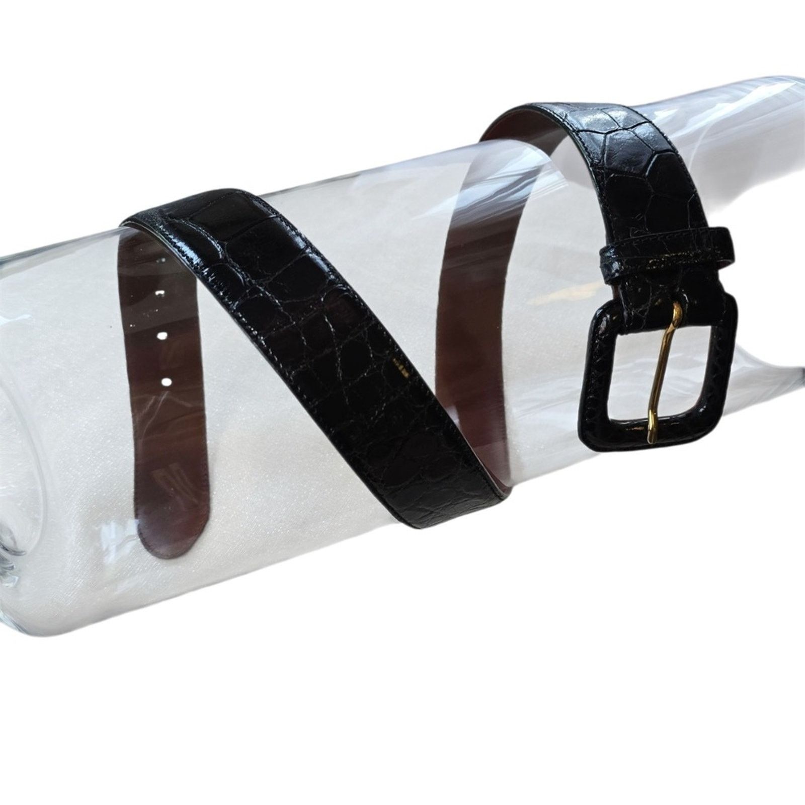 Ralph Lauren Ralph Lauren Genuine American Alligator‎ Leather Belt 30 Size 30 - 7 Thumbnail