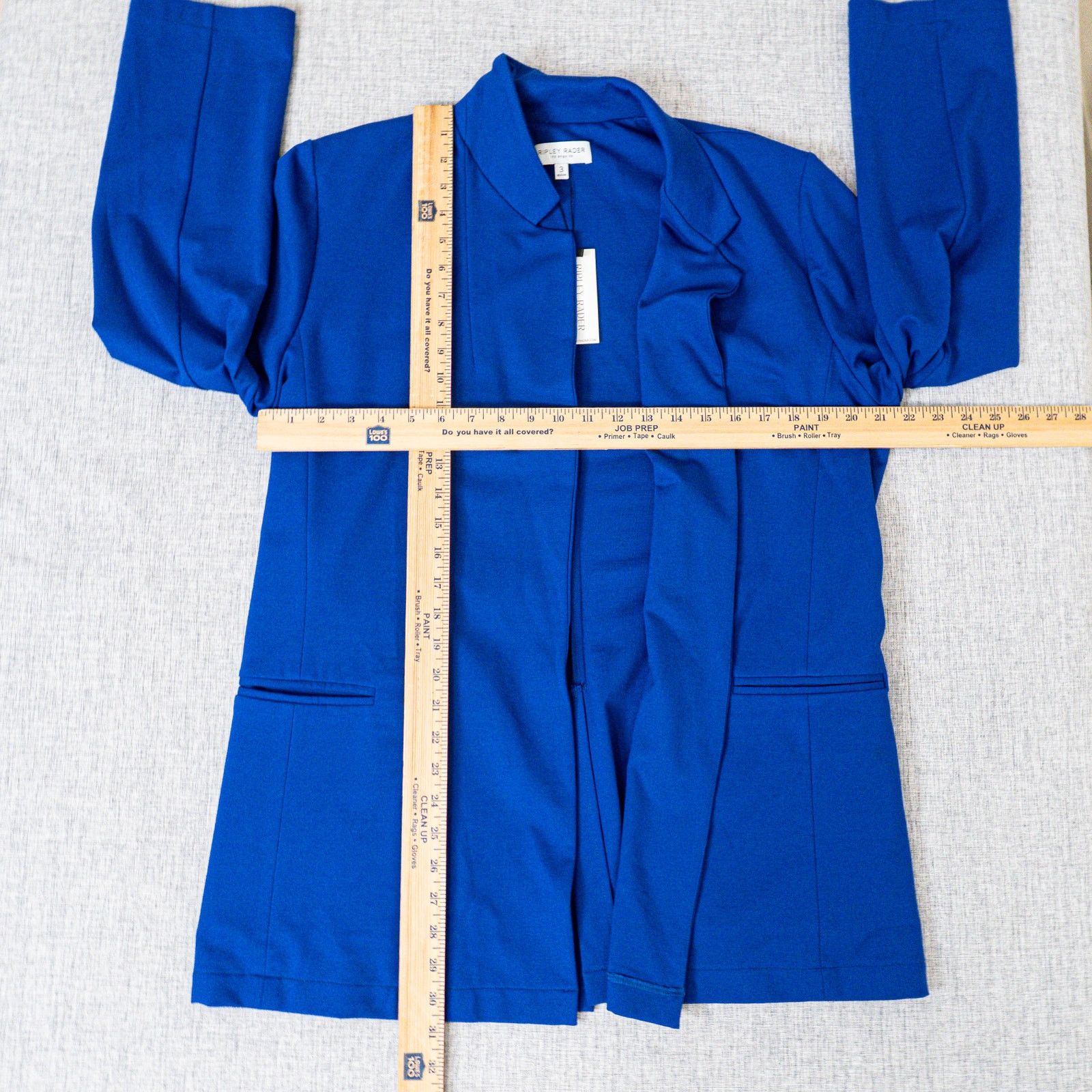 Other RIPLEY RADER Cobalt Ponte Knit Oversized Blazer Jacket 3(M) Size M / US 6-8 / IT 42-44 - 5 Thumbnail