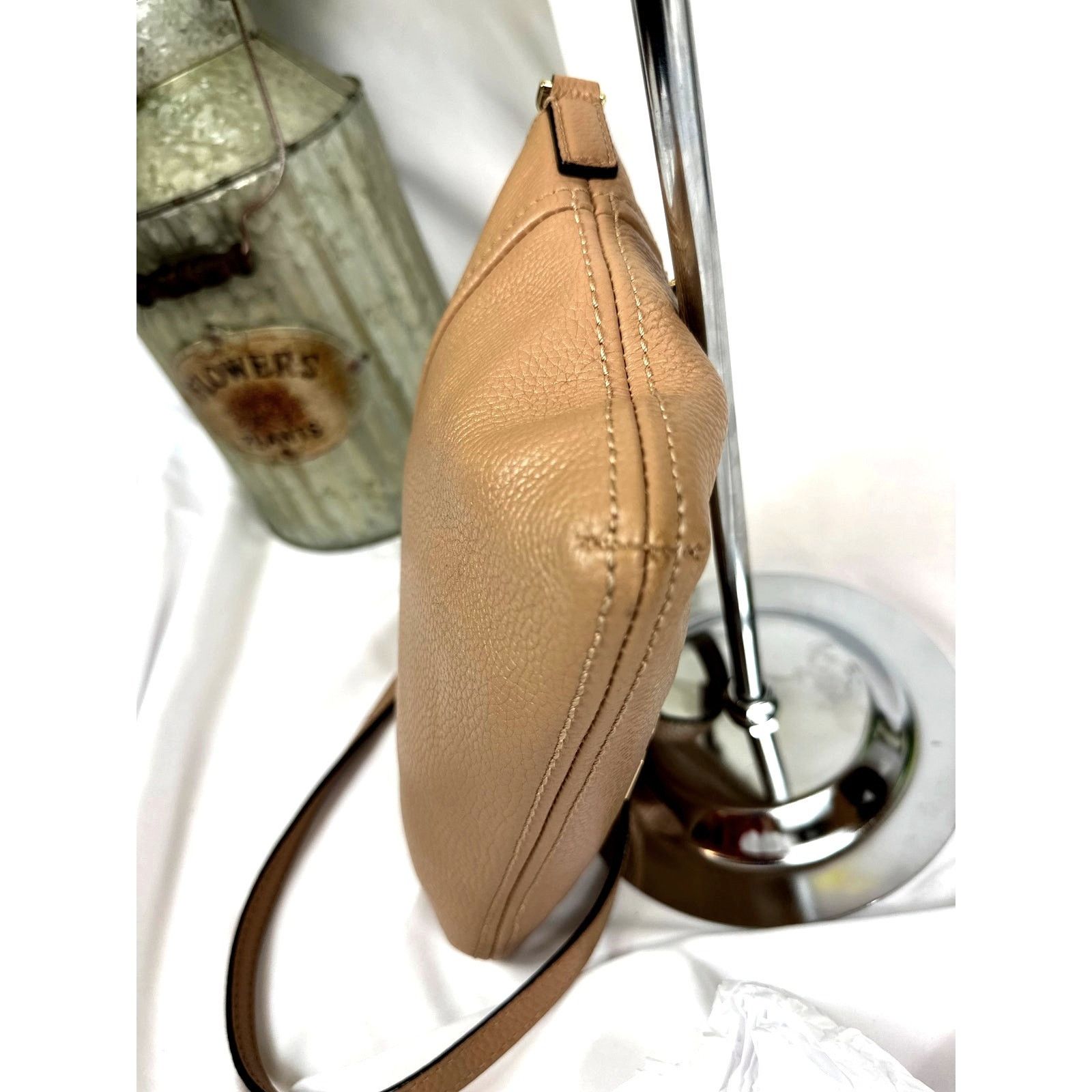 Kate Spade Kate Spade Jackson St Gabriele Pebbled Leather Crossbody Brn Size ONE SIZE - 11 Thumbnail