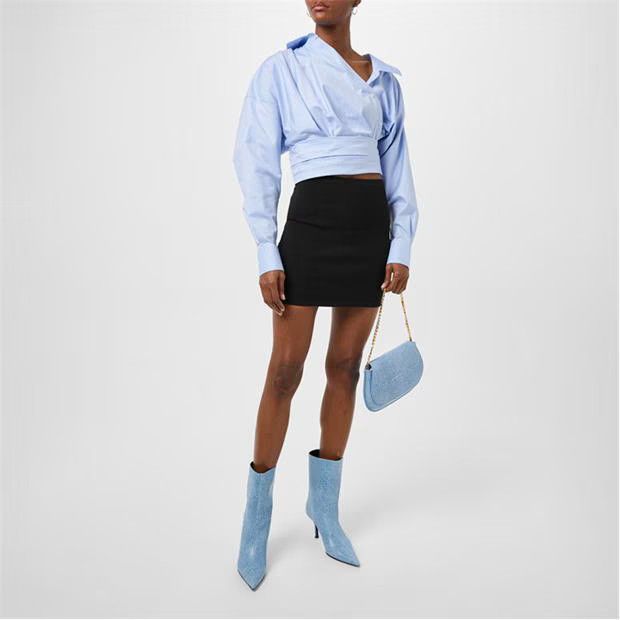 Alexander Wang o1g2r1mq0824 Mule in Light Blue Size US 9 / IT 39 - 6 Thumbnail
