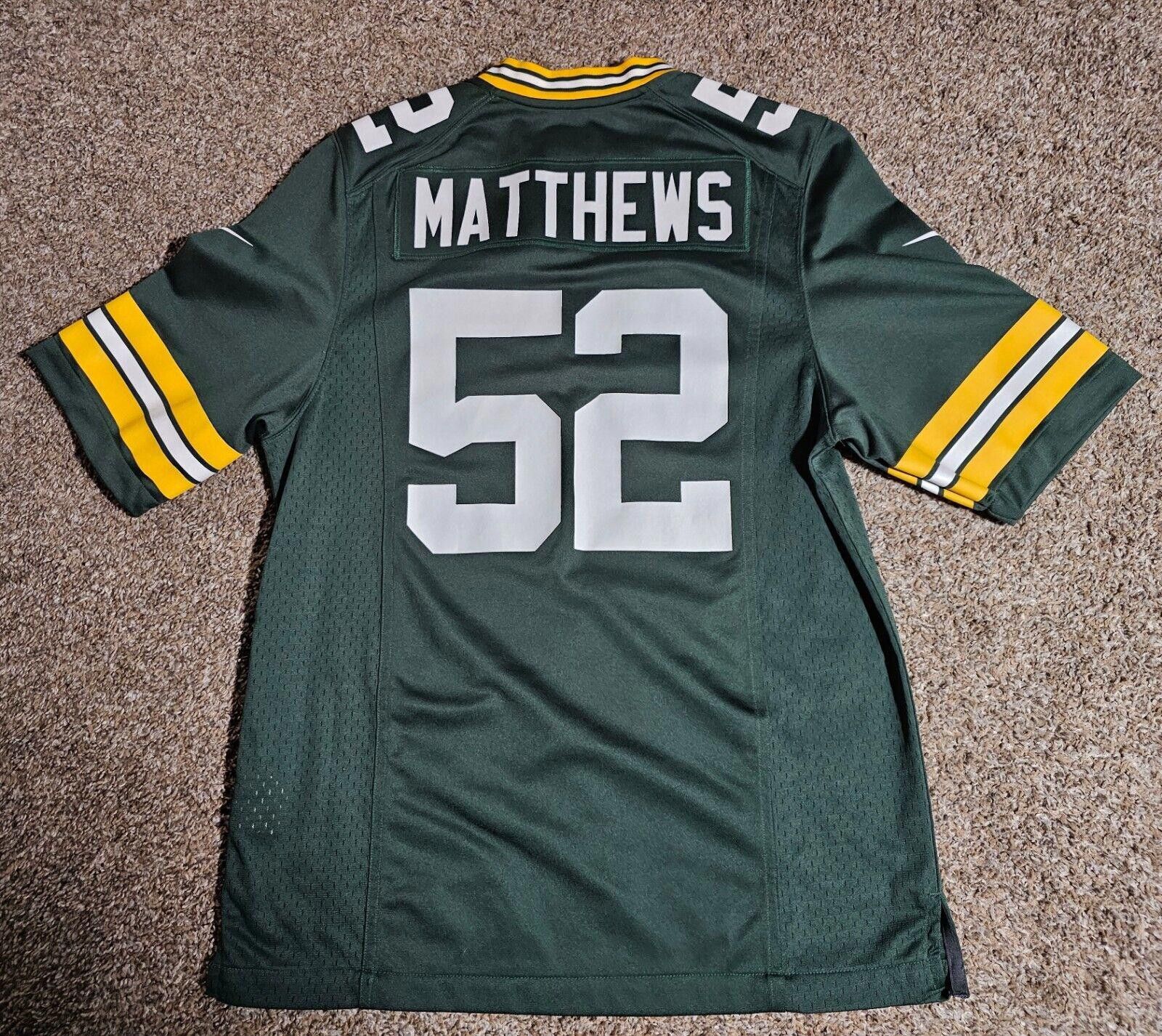 Nike NIKE Packers Clay Matthews Green #52 Small Size US S / EU 44-46 / 1 - 8 Thumbnail
