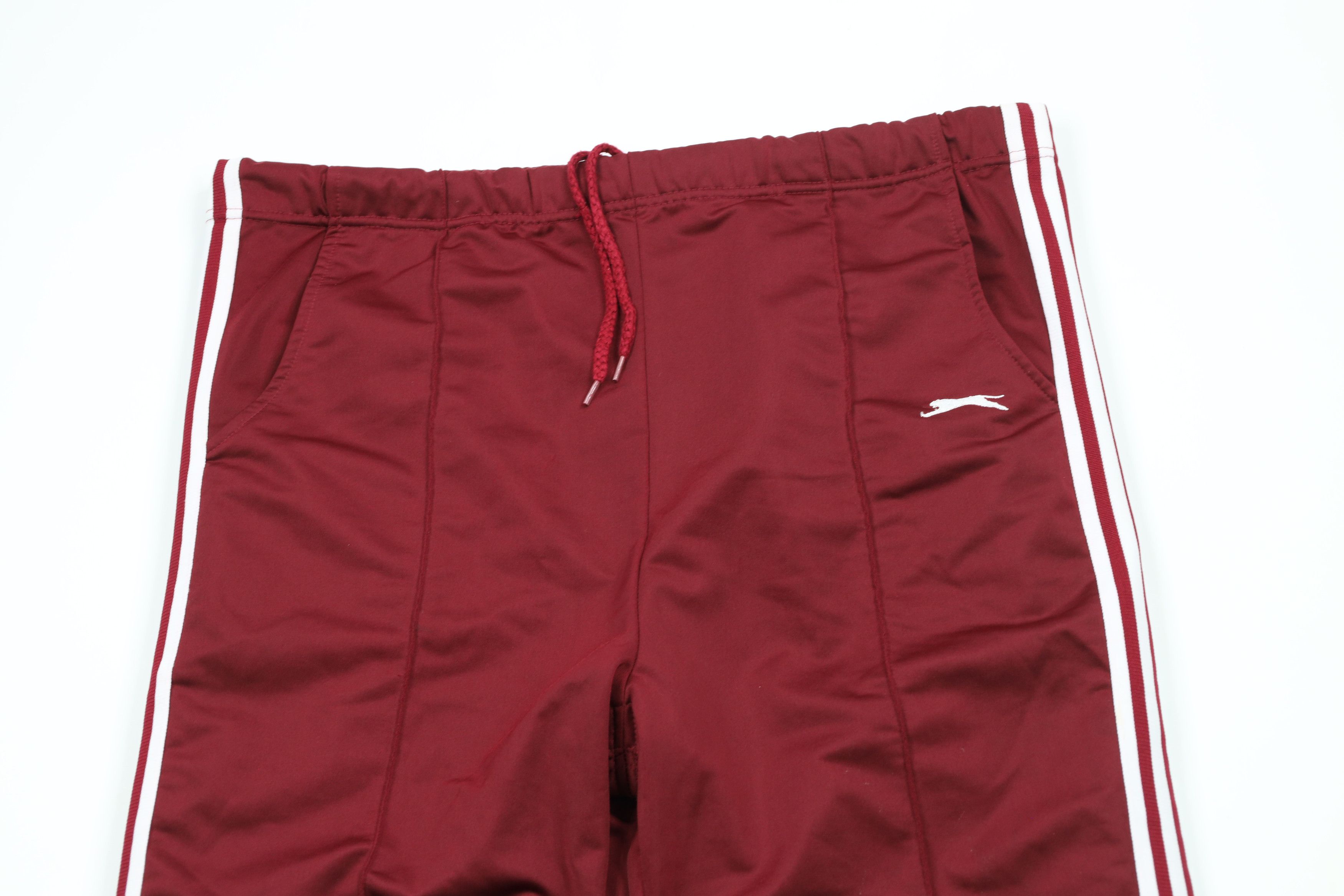 Vintage Vintage 80s 90s Streetwear Flared Wide Leg Sweatpants Red Size US 36 / EU 52 - 2 Thumbnail