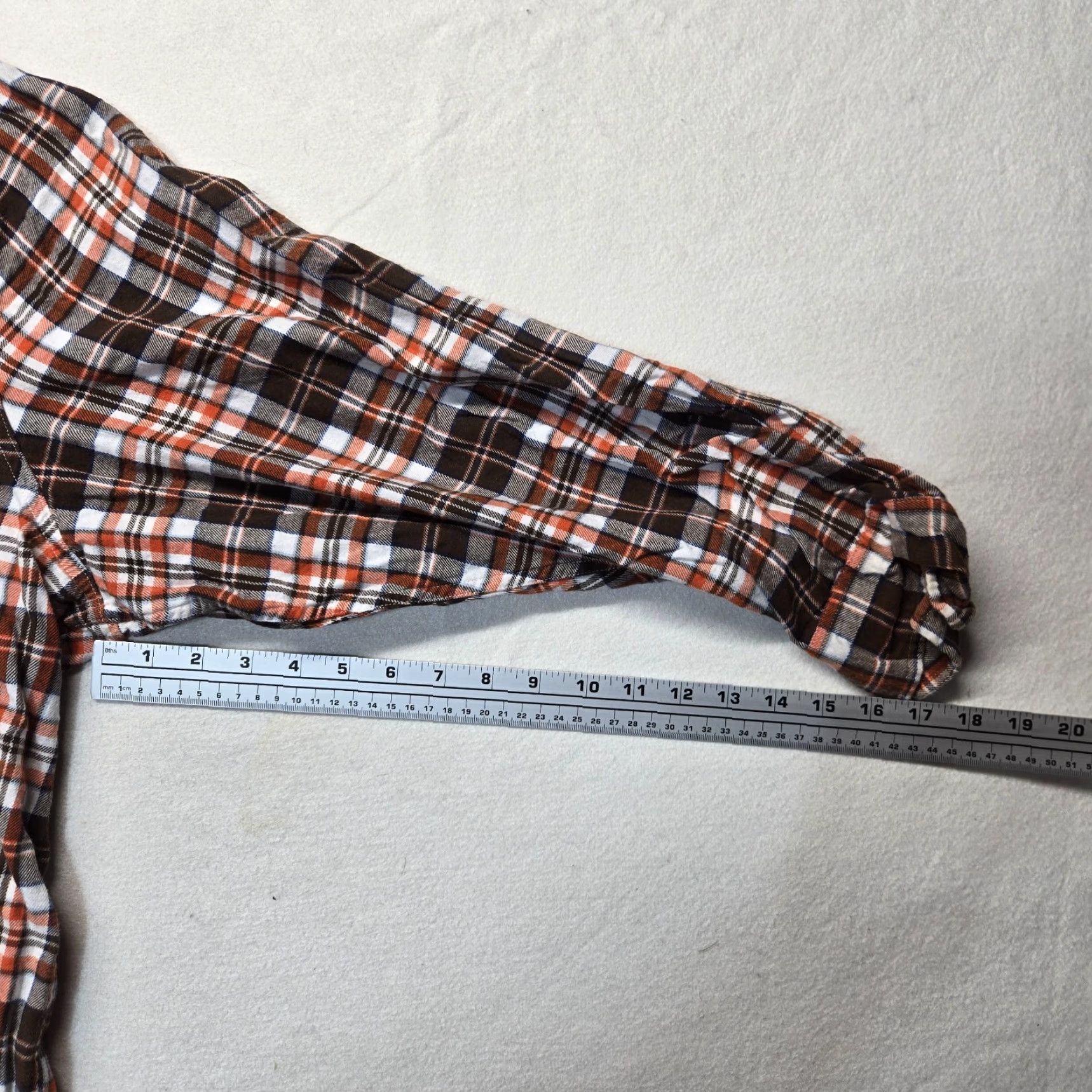 The Mountain Blue Mountain Shirt Men's 4XL Multicolor Plaid Flannel Long Sleeve Button-Up Pocket Blue Mountain Shirt Size US XXL / EU 58 / 5 - 4 Thumbnail