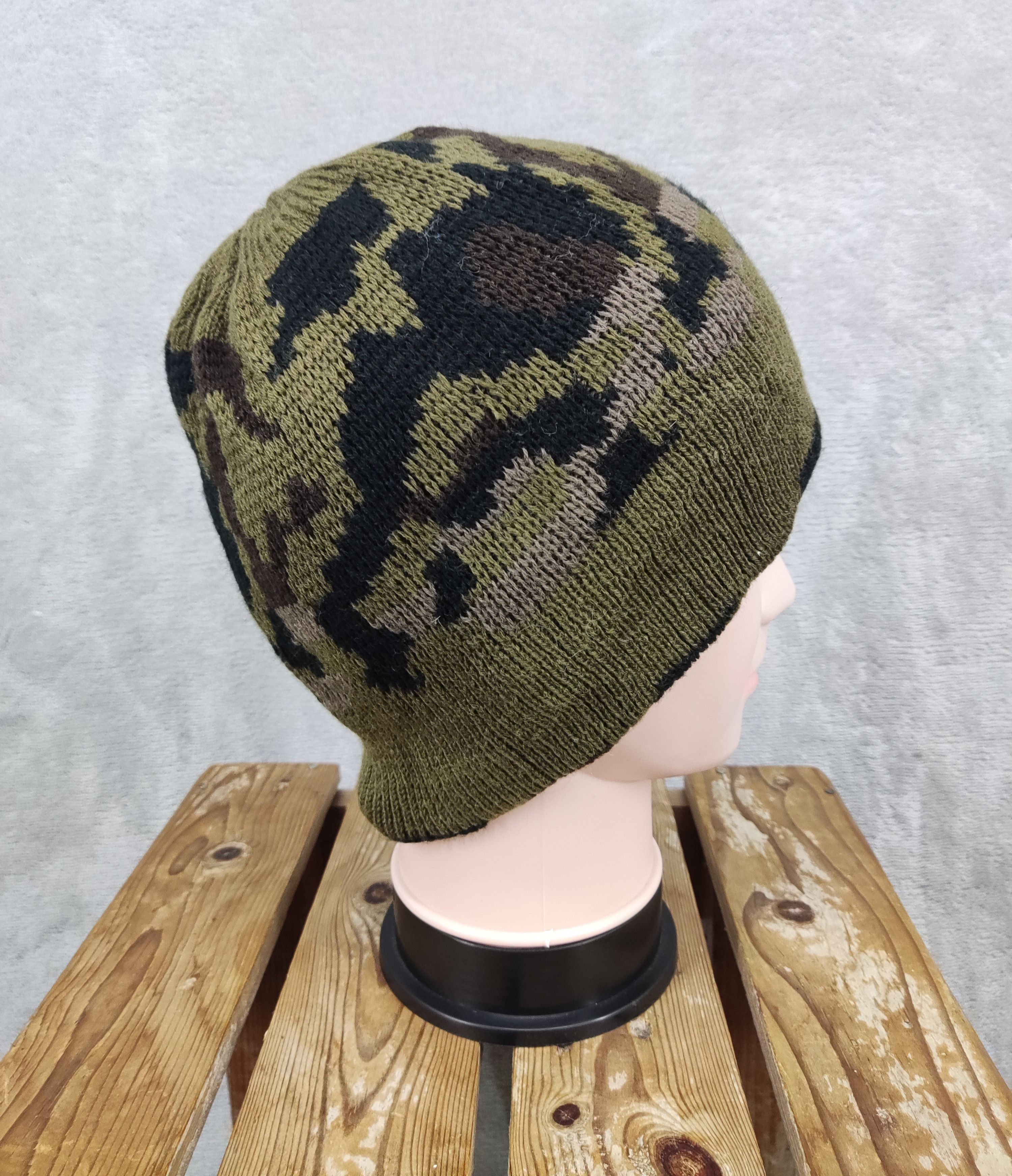Japanese Brand Japanese Camouflage Beanie Hat Size ONE SIZE - 4 Thumbnail