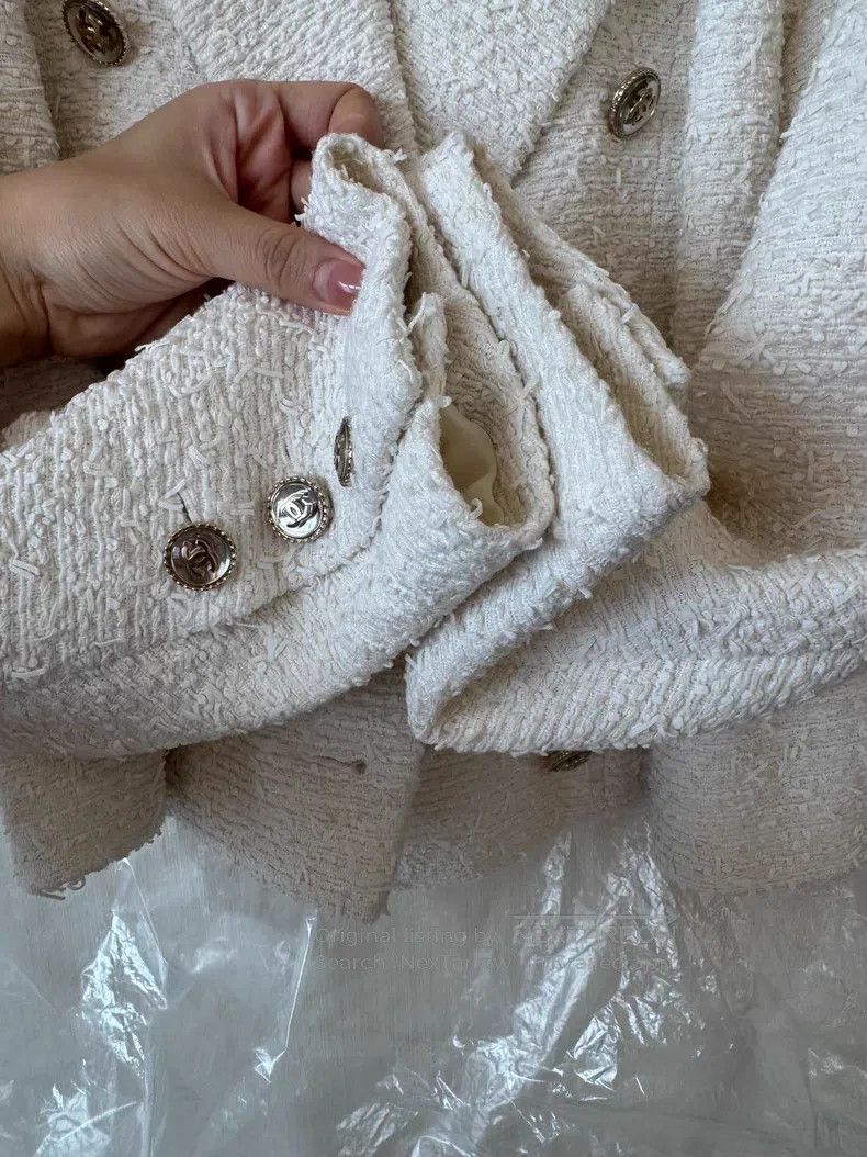 Chanel Chanel 21S white jacket Size XS / US 0-2 / IT 36-38 - 6 Thumbnail
