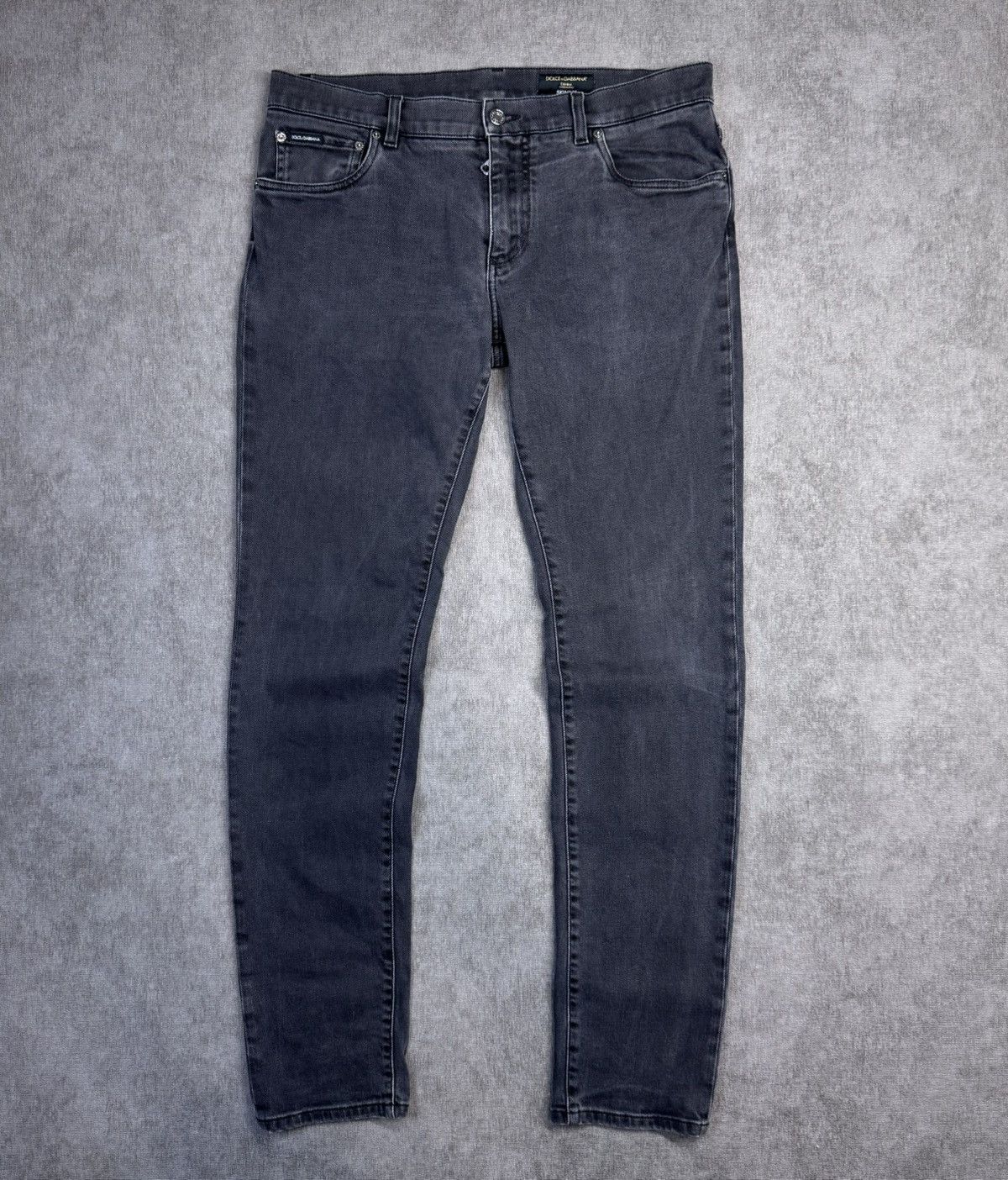 Dolce & Gabbana Vintage Dolce & Gabbana Skinny Denim Jeans Made in Italy Y2K Size US 36 / EU 52 - 2 Thumbnail