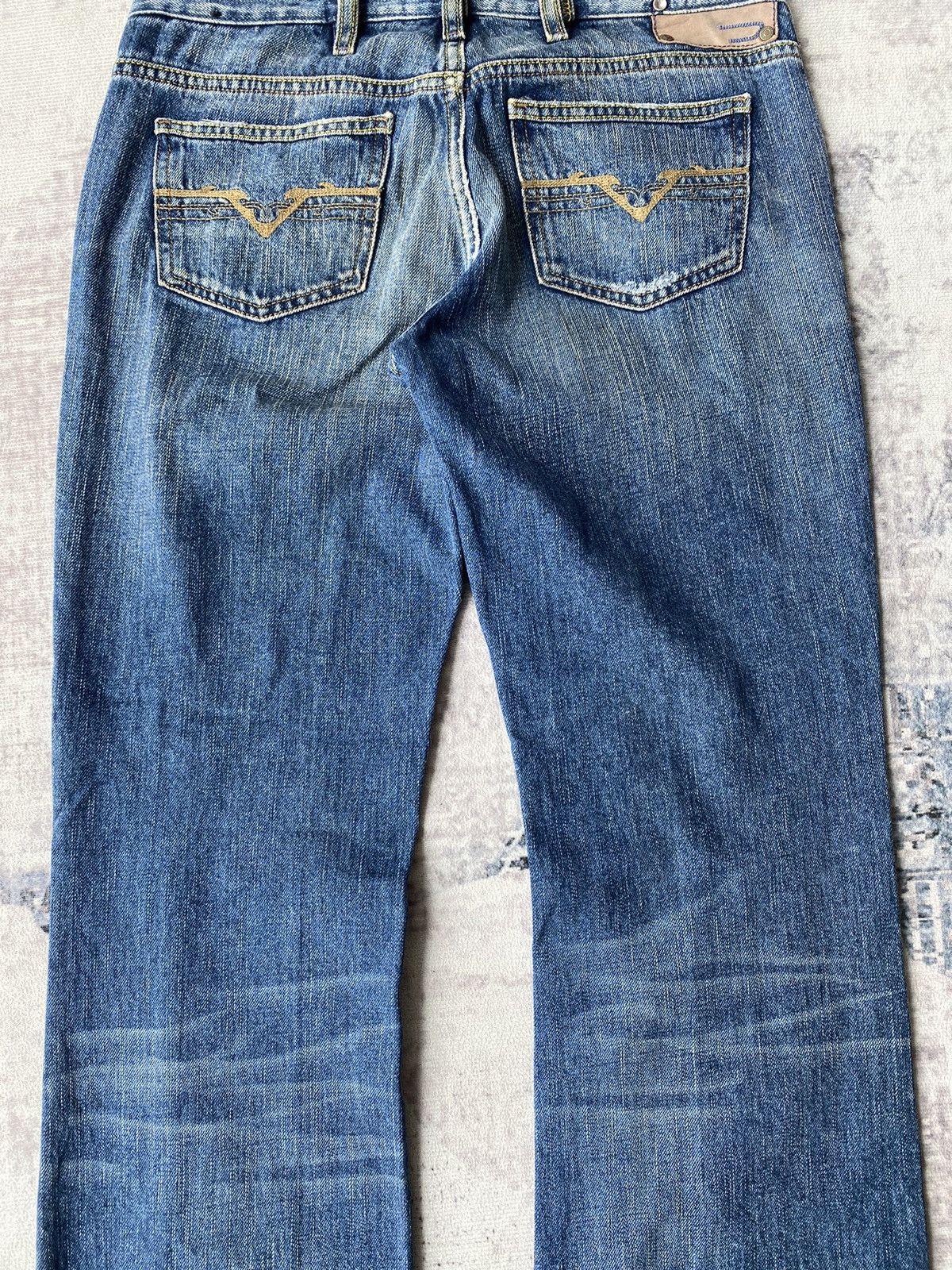 Diesel Vintage Diesel Super Flared Denim / Tornado Mart Size US 31 - 8 Thumbnail