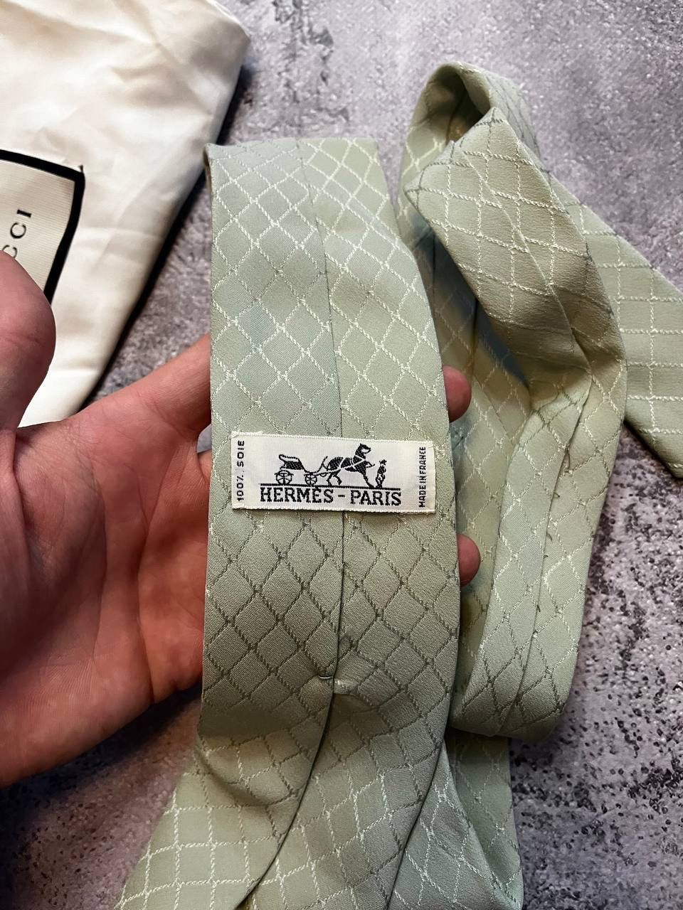 Hermes Hermes Tie Size ONE SIZE - 4 Thumbnail
