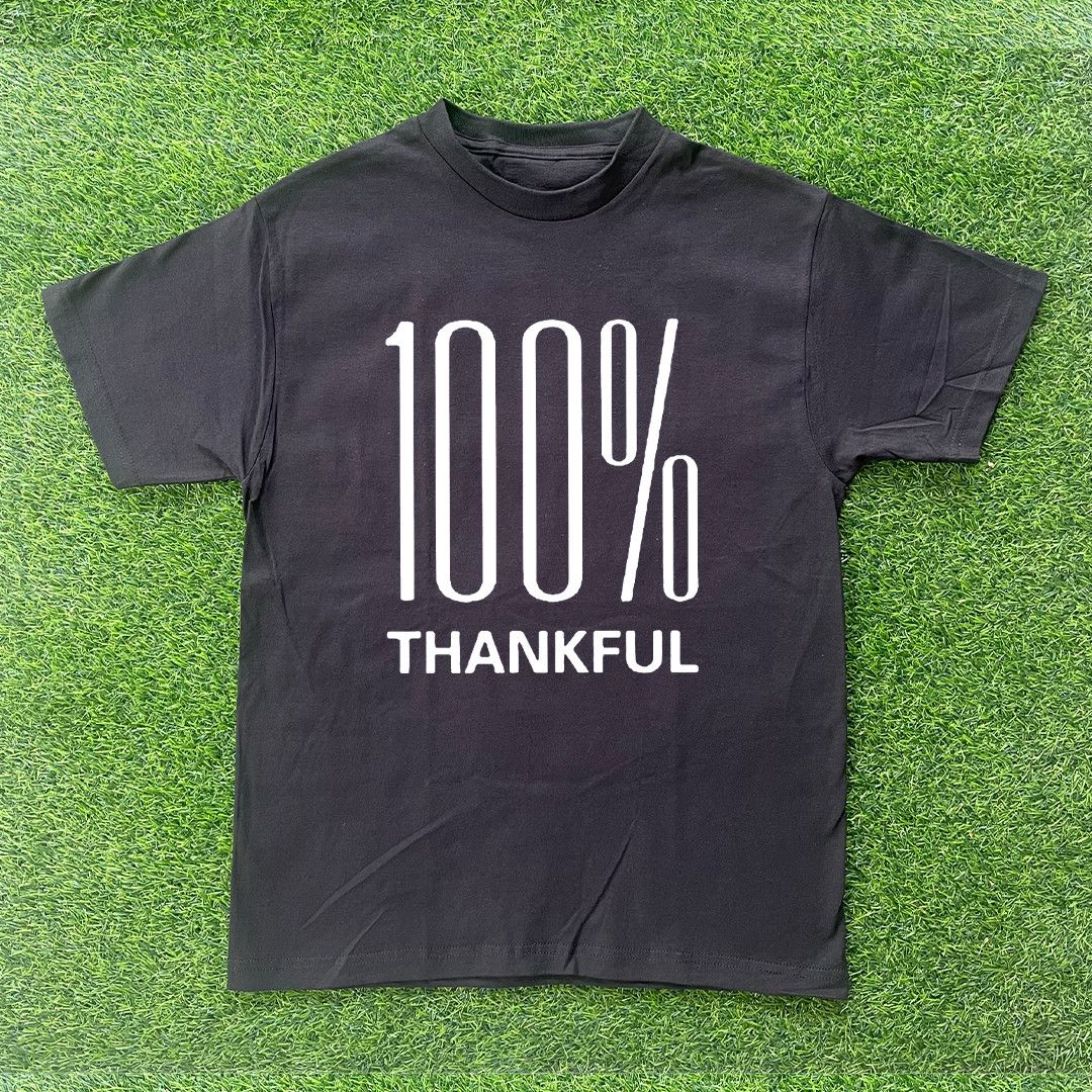 Vintage 100% THANKFUL TSHIRT Size US S / EU 44-46 / 1 - 1 Preview