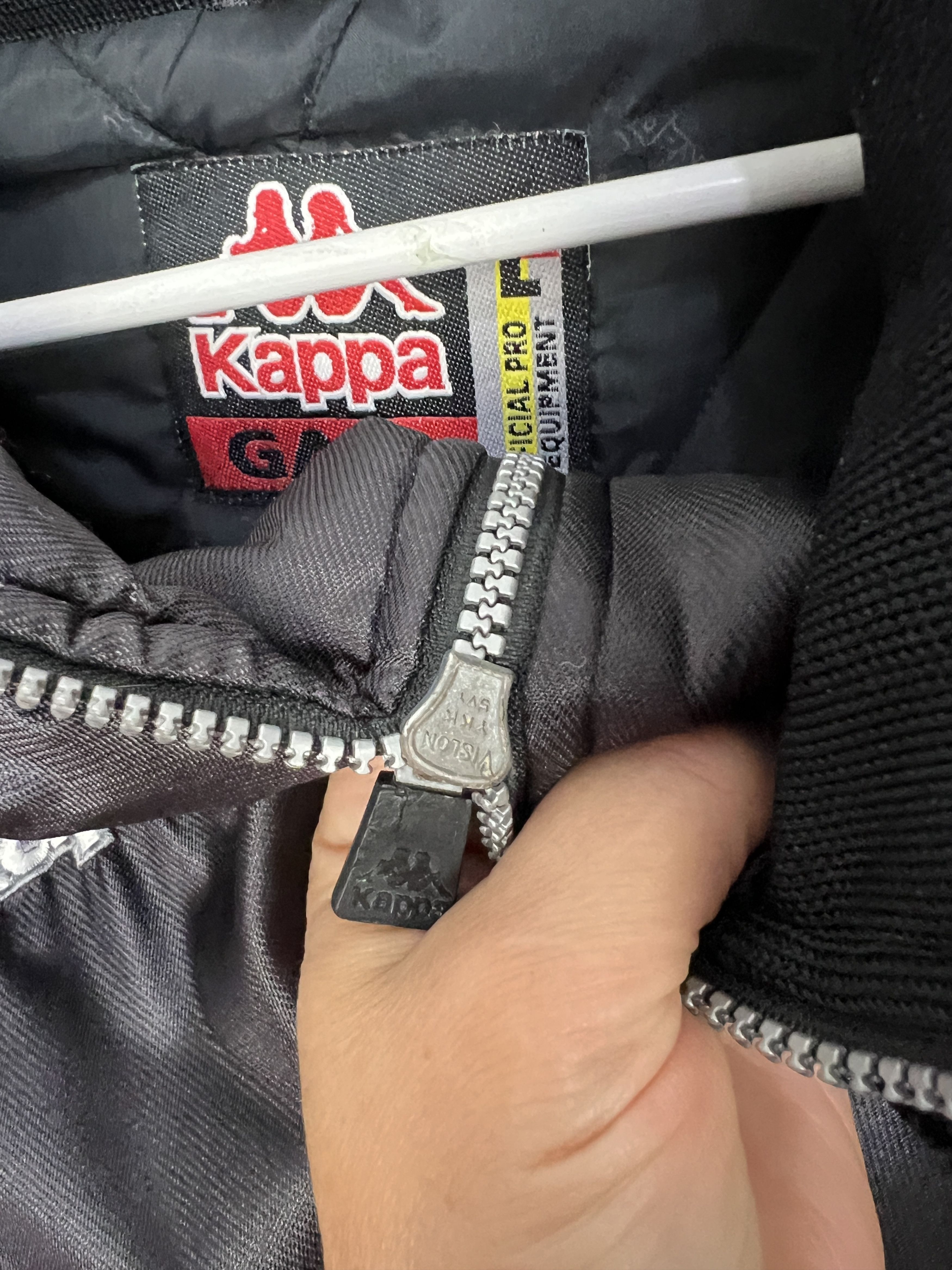 Kappa Vintage 90's Kappa Juventus Football Bomber Soccer Jacket Size US L / EU 52-54 / 3 - 5 Thumbnail