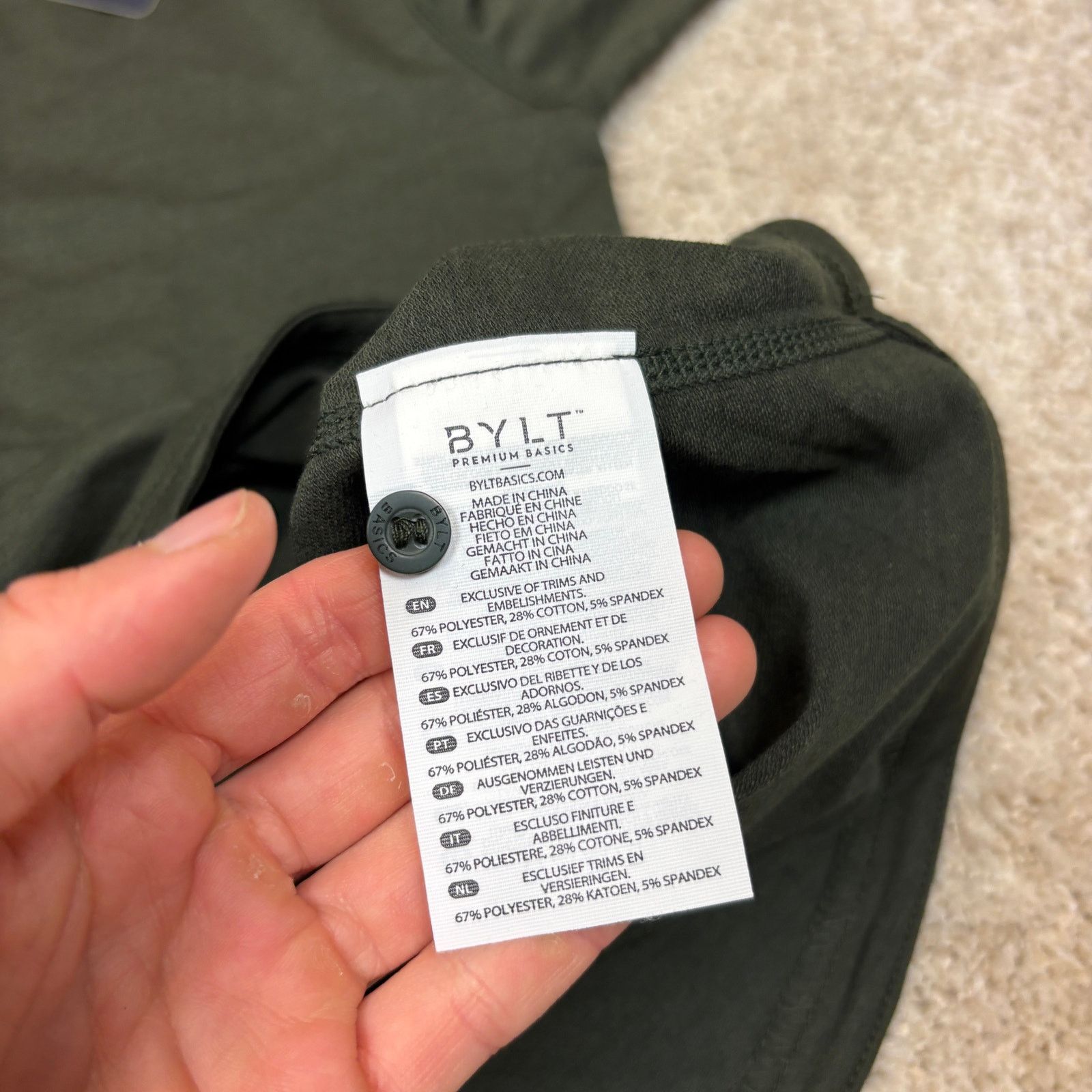 Other NWT Bylt Premium Henley Drop Cut Signature Shirt Men's Small Size US S / EU 44-46 / 1 - 8 Thumbnail