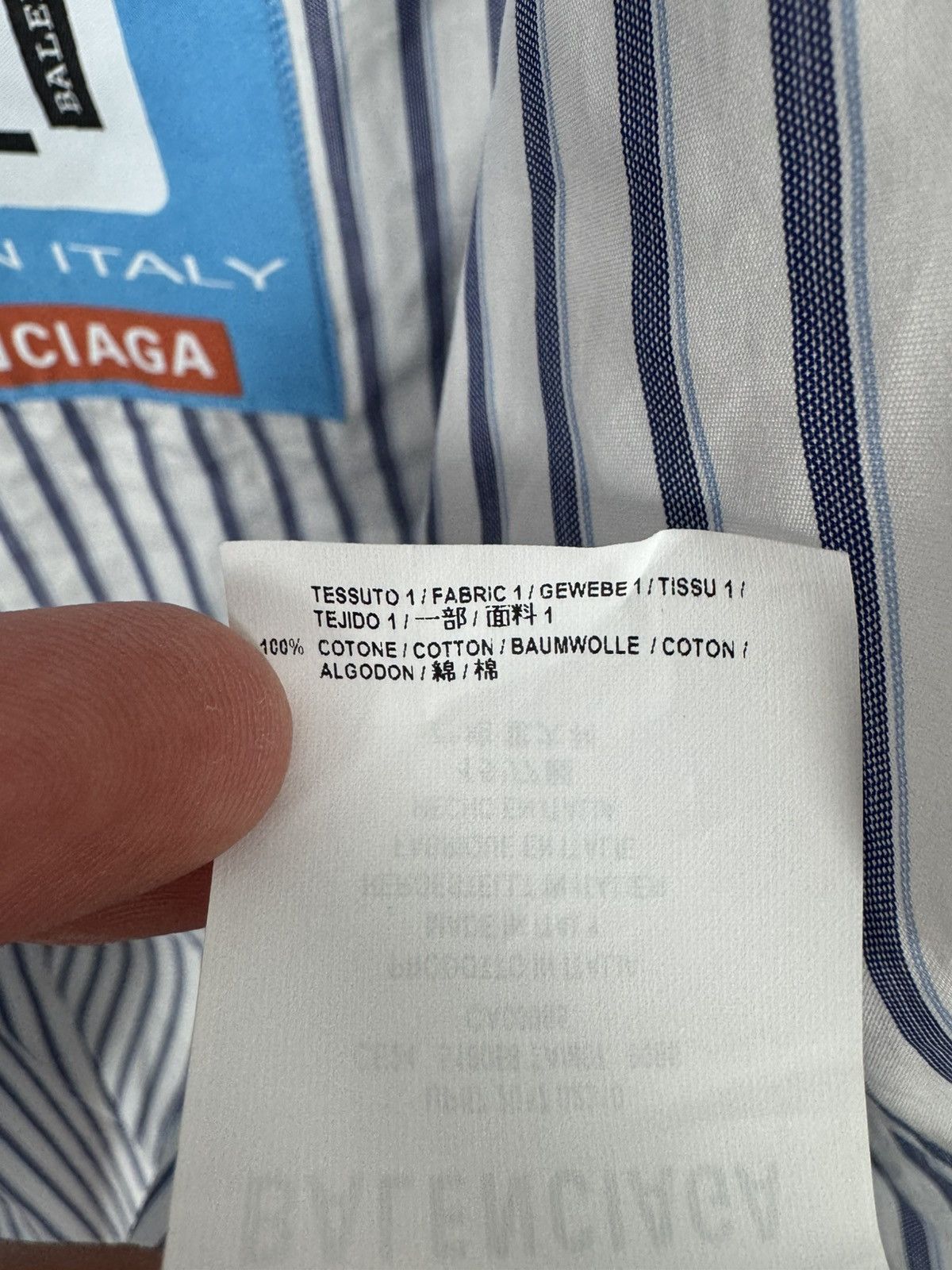 Balenciaga Balenciaga Oversized Label Spring Summer Size XS / US 0-2 / IT 36-38 - 10 Thumbnail