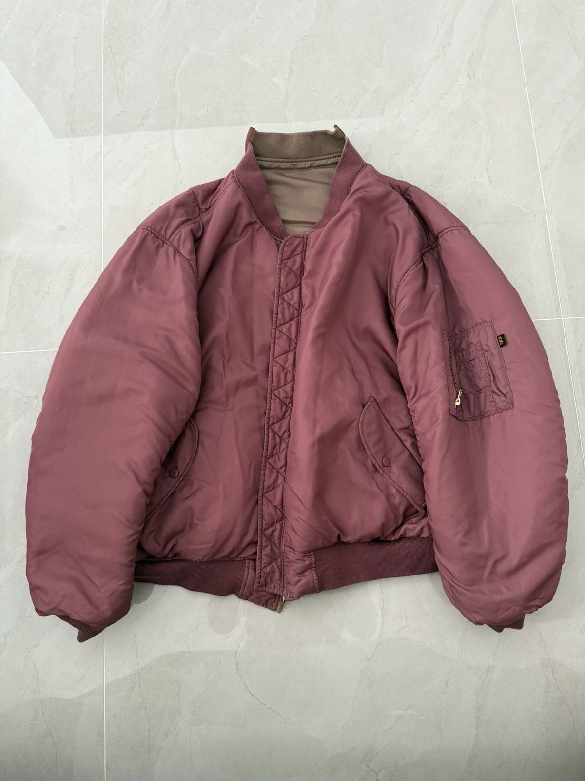 Vetements Vetements AW17 Rose Reversible Deconstructed Alpha Bomber Size US S / EU 44-46 / 1 - 3 Thumbnail