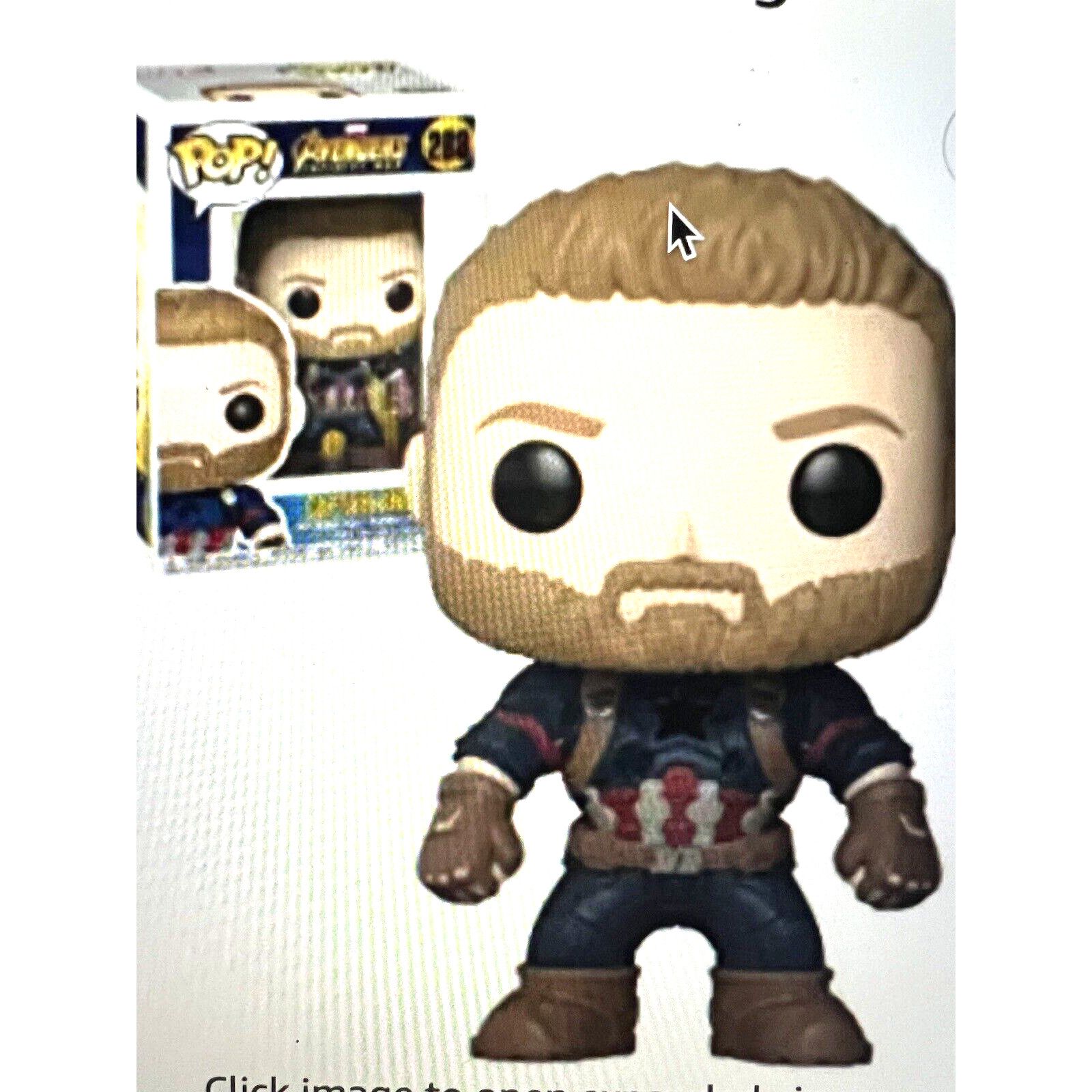 Marvel Comics Funko Pop Marvel #288 Avengers Infinity War Captain America Size ONE SIZE - 1 Thumbnail
