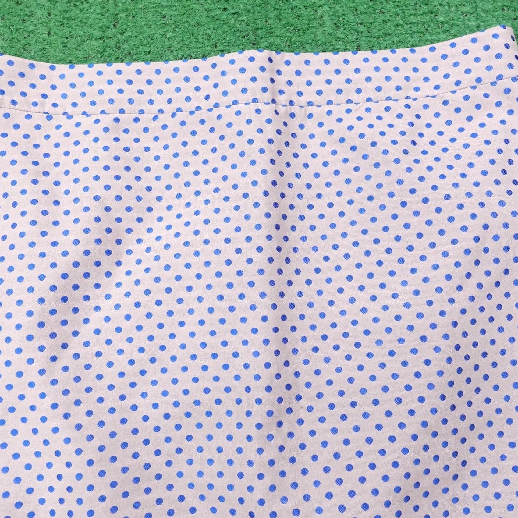 J.Crew J.CREW The Pencil Skirt Womens 2 Pink Polka Dot Knee Length Lined Zipper Slit Workwear Dressy Skirt Mens Womens Size 26" / US 2 / IT 38 - 2 Thumbnail