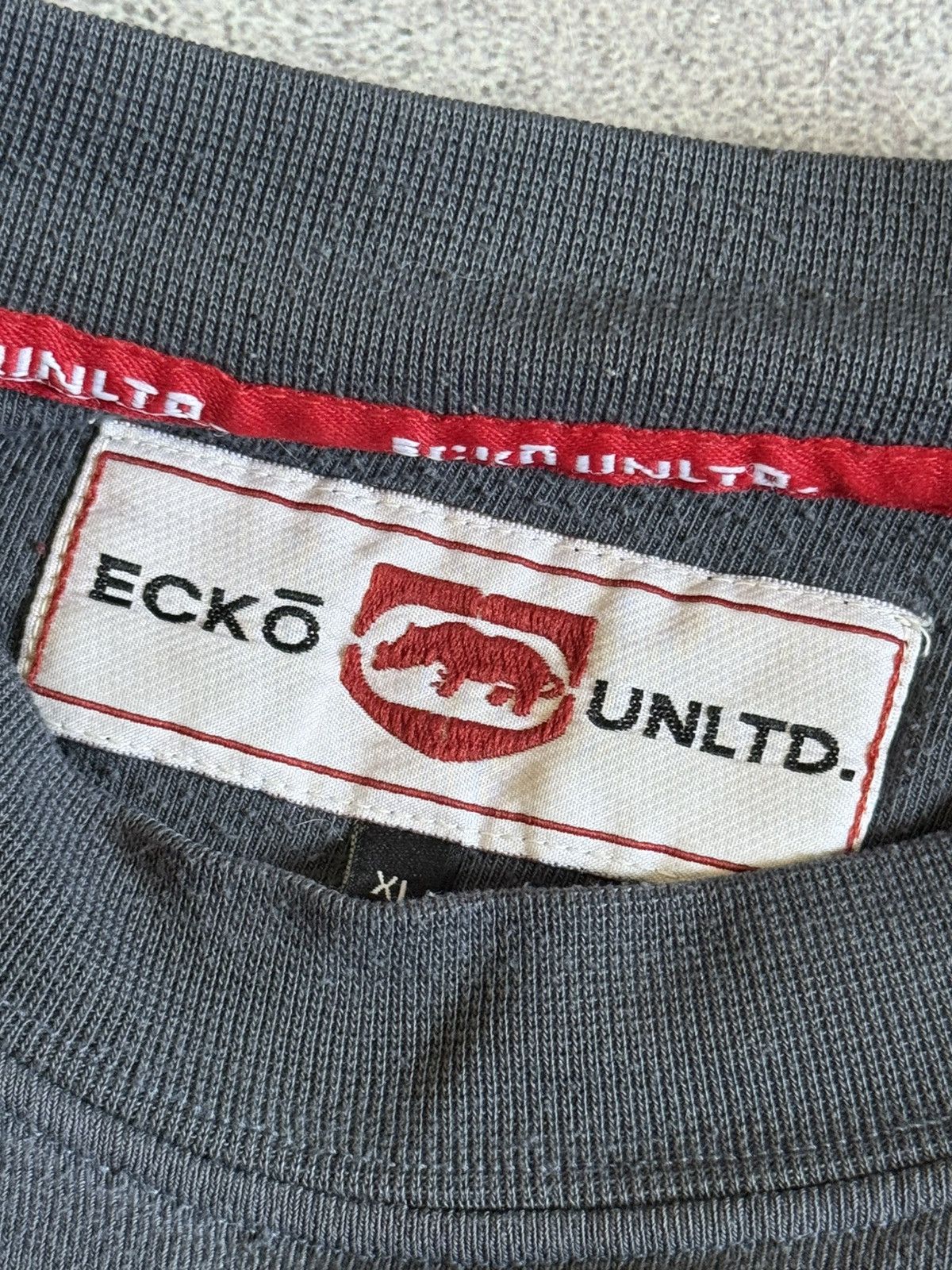 Ecko Unltd. ECKO UNLTD. XL/size big logo sweatshirts jumper pullover 90s Size US XL / EU 56 / 4 - 5 Thumbnail