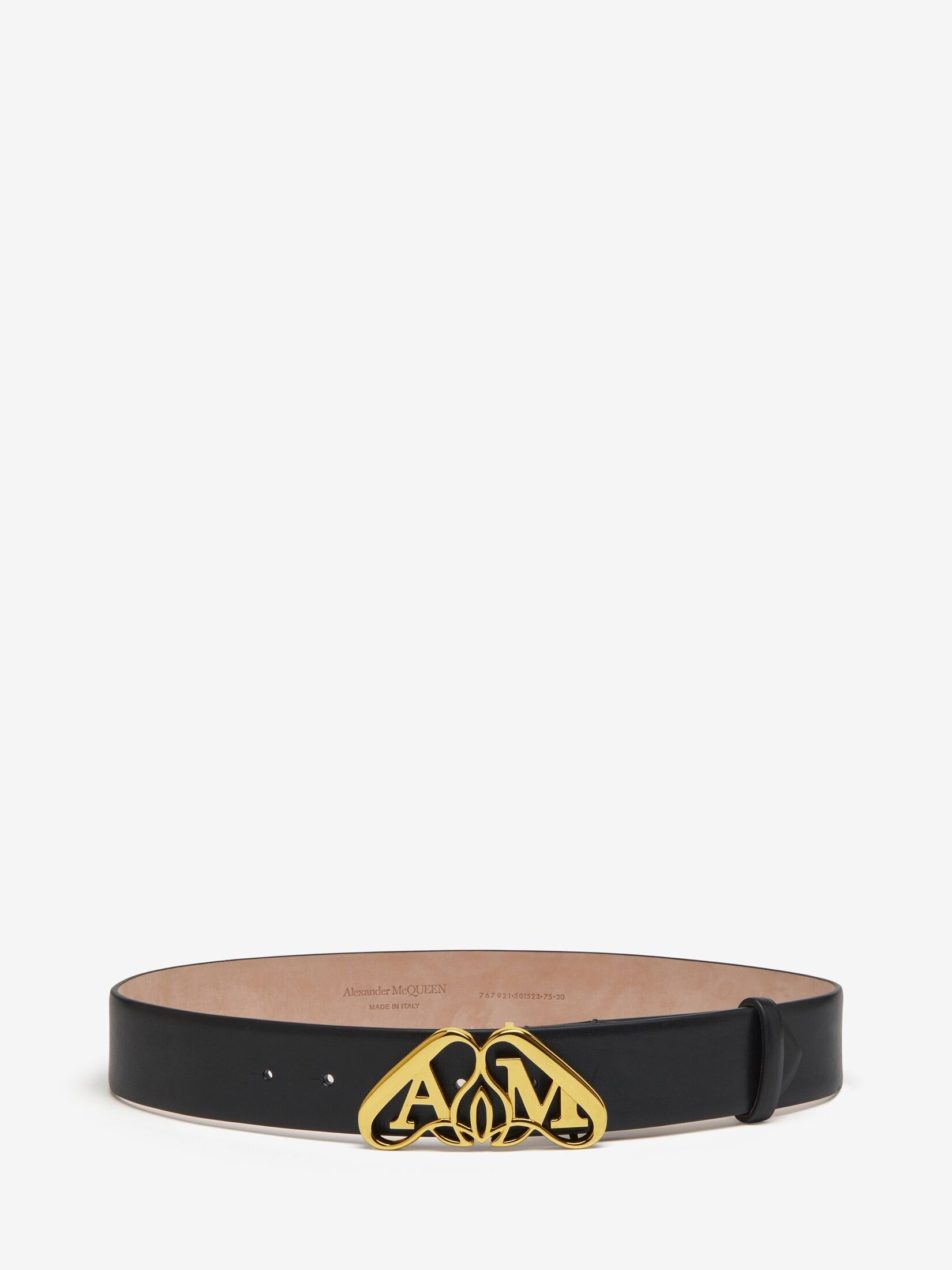 Alexander McQueen o1w1db10725 Belt in Black Size ONE SIZE - 1 Thumbnail