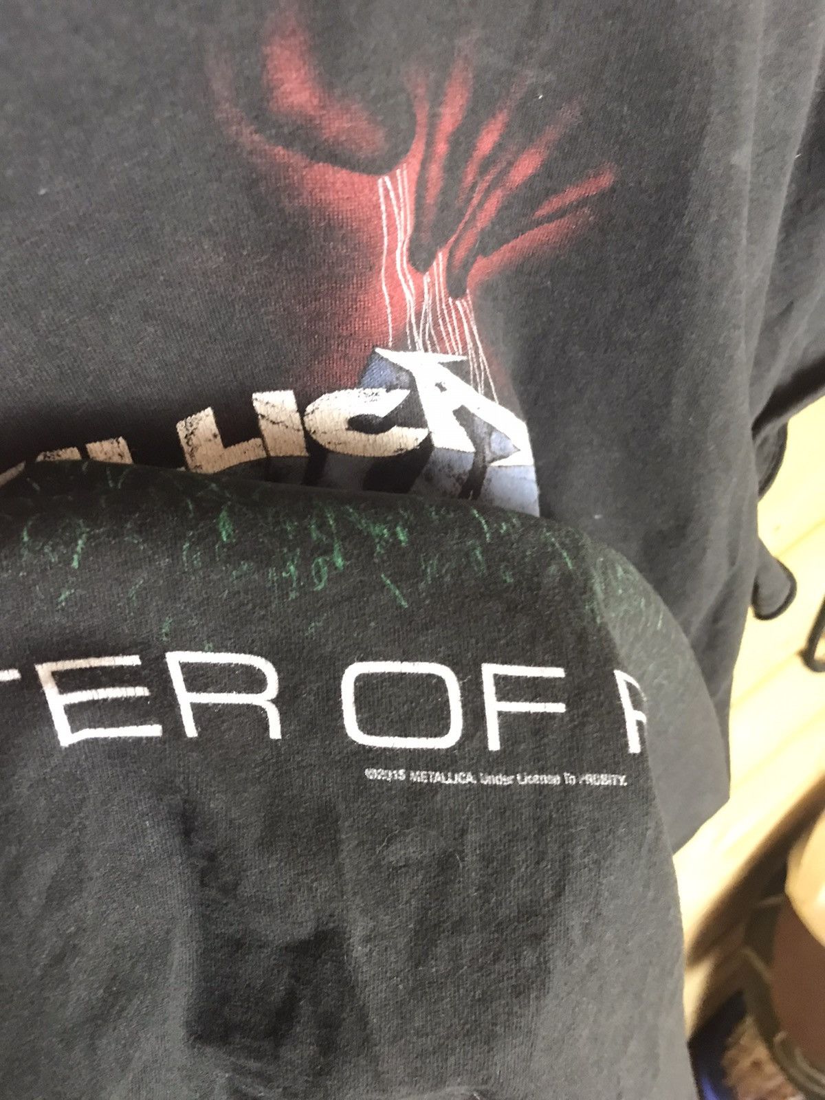 Band Tees Metallica master of puppets band t-shirt Size US M / EU 48-50 / 2 - 6 Thumbnail