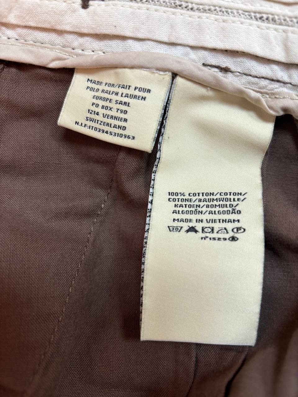 Polo Ralph Lauren × Ralph Lauren Womens Polo Jeans Ralph Lauren Brown Cargo Pants Size 27" / US 4 / IT 40 - 9 Thumbnail