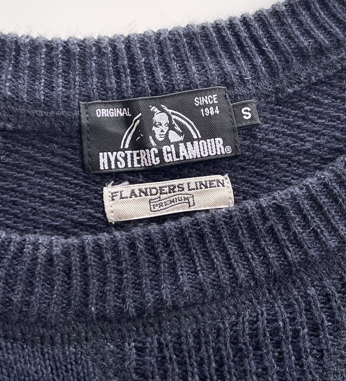 Hysteric Glamour Hysteric Glamour 84 Flanders Linen Shortsleeve Knitwear Size US S / EU 44-46 / 1 - 6 Thumbnail