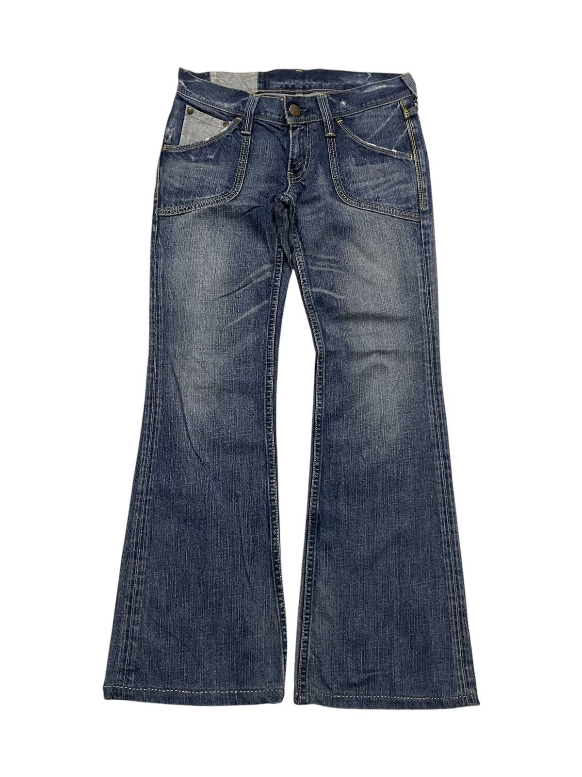 Levi's 2000s LEVIS WASHABLE FLARE JEANS Size 29" - 1 Thumbnail