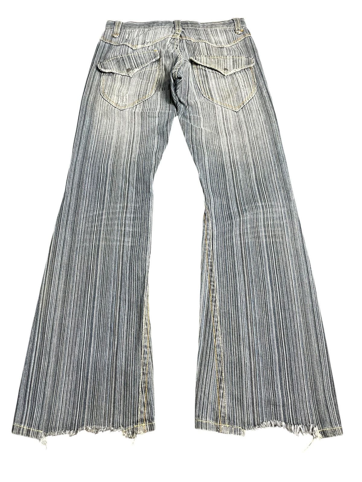 Japanese Brand Japanese Icca Hickory Flared jeans Size US 31 - 2 Thumbnail