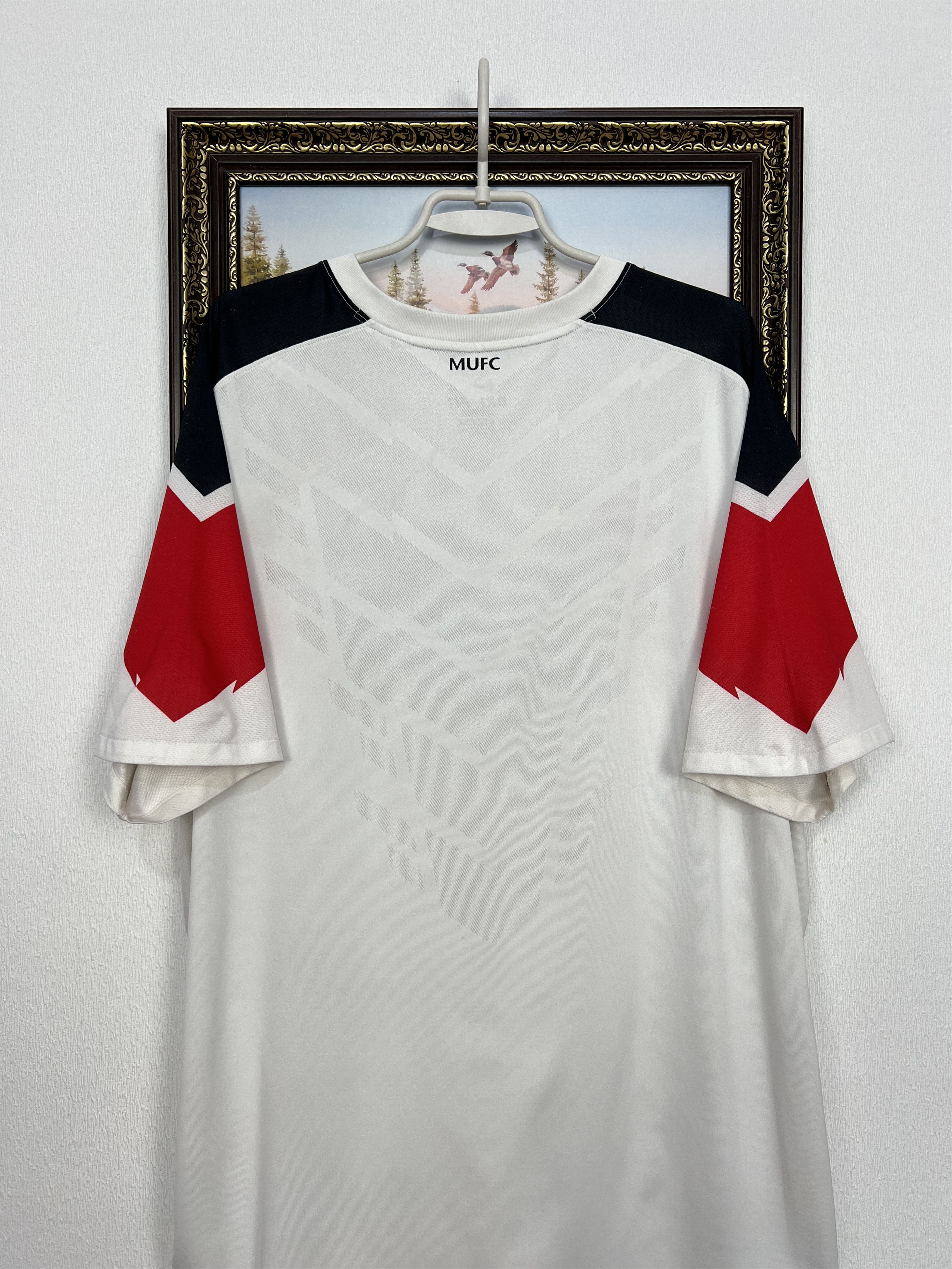 Nike Manchester United Away football shirt 2010 Soccer Nike Size US XXL / EU 58 / 5 - 13 Thumbnail