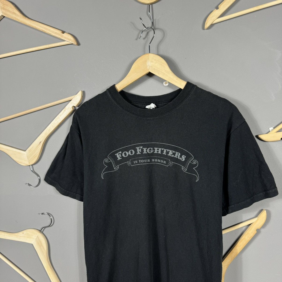 Band Tees Vintage Foo Fighters “In Your Honor” 2005 Tour T-Shirt Size US M / EU 48-50 / 2 - 2 Thumbnail
