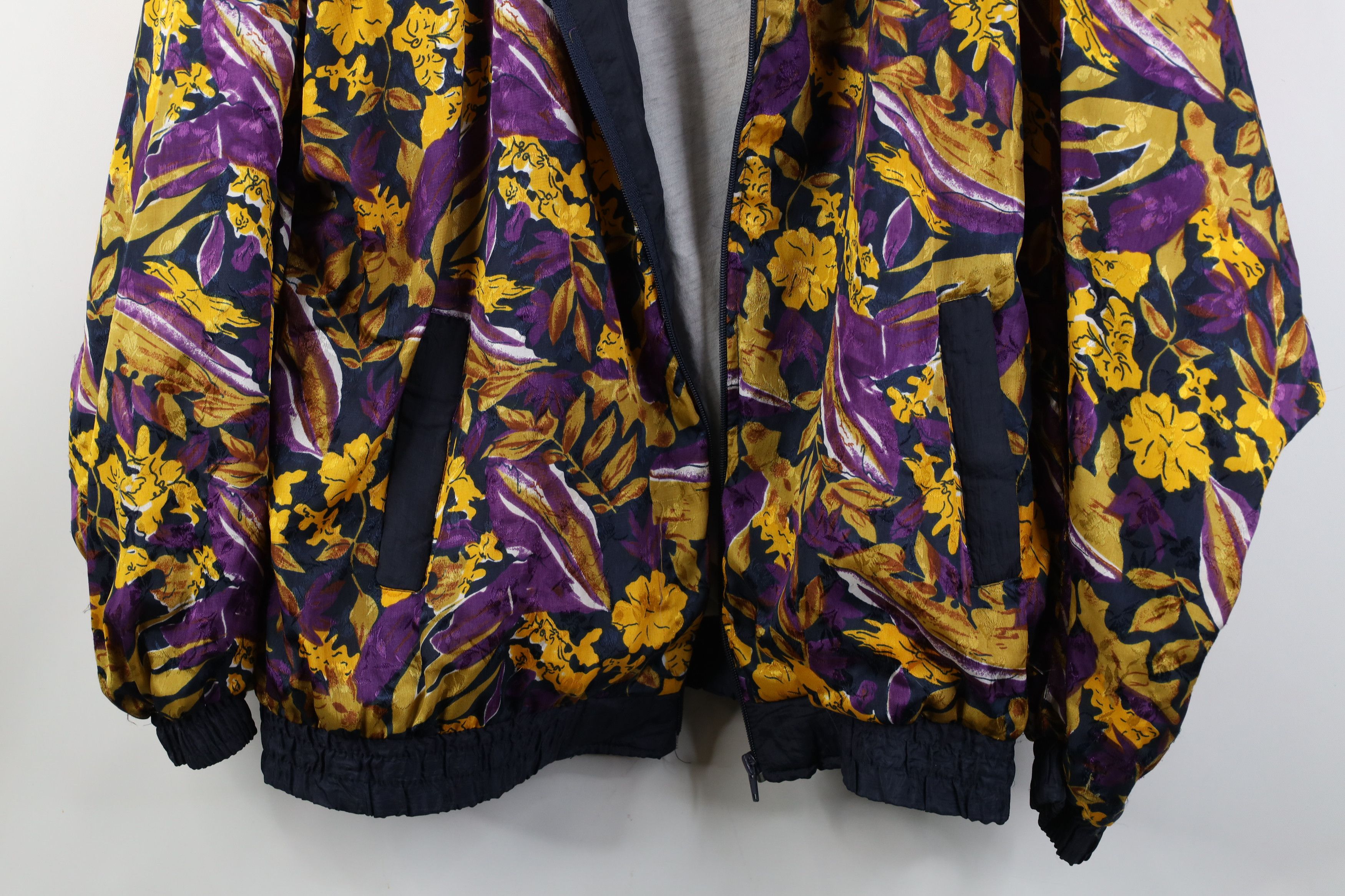 Vintage AS IS Vintage 90s Streetwear Nature Lined Windbreaker Jacket Size XXL / US 16-18 / IT 52-54 - 3 Thumbnail