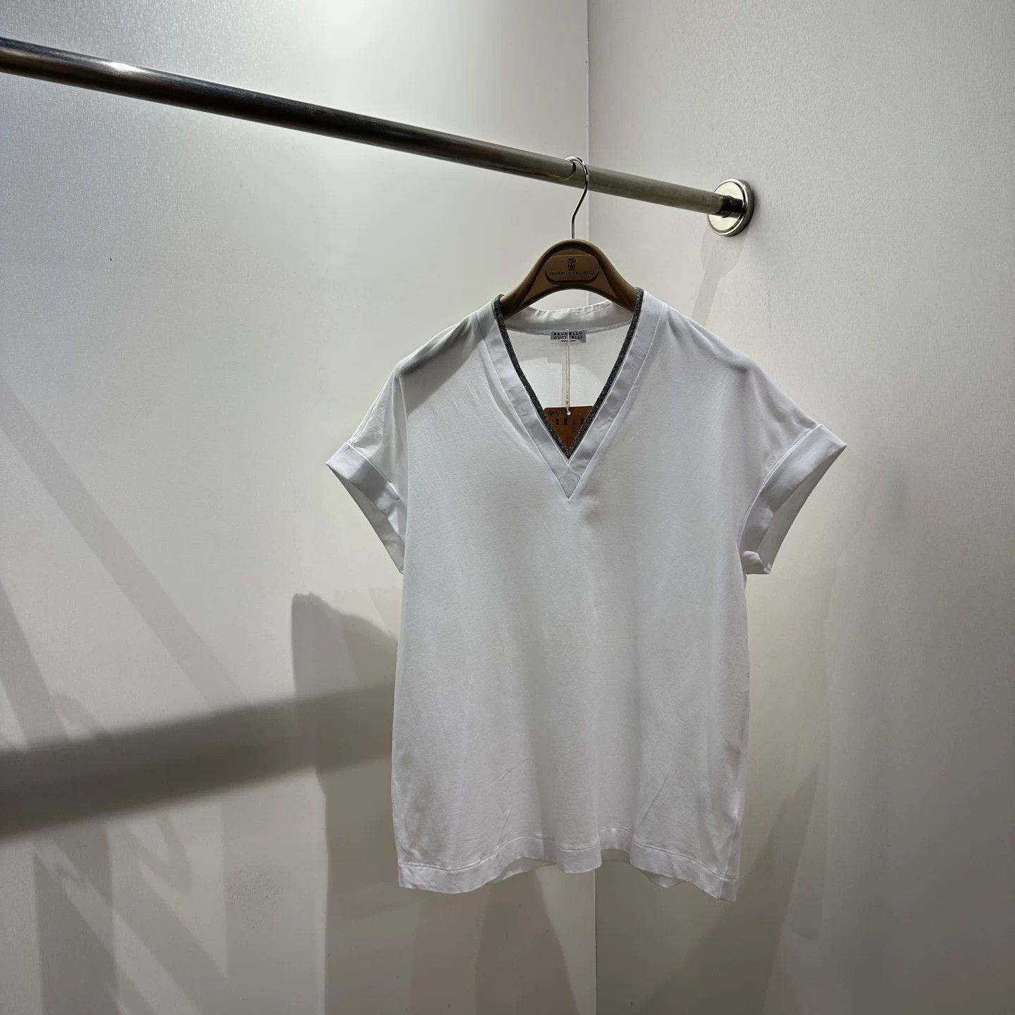 Brunello Cucinelli Brunello Cucinelli T-Shirt XS Women Size XS / US 0-2 / IT 36-38 - 1 Thumbnail