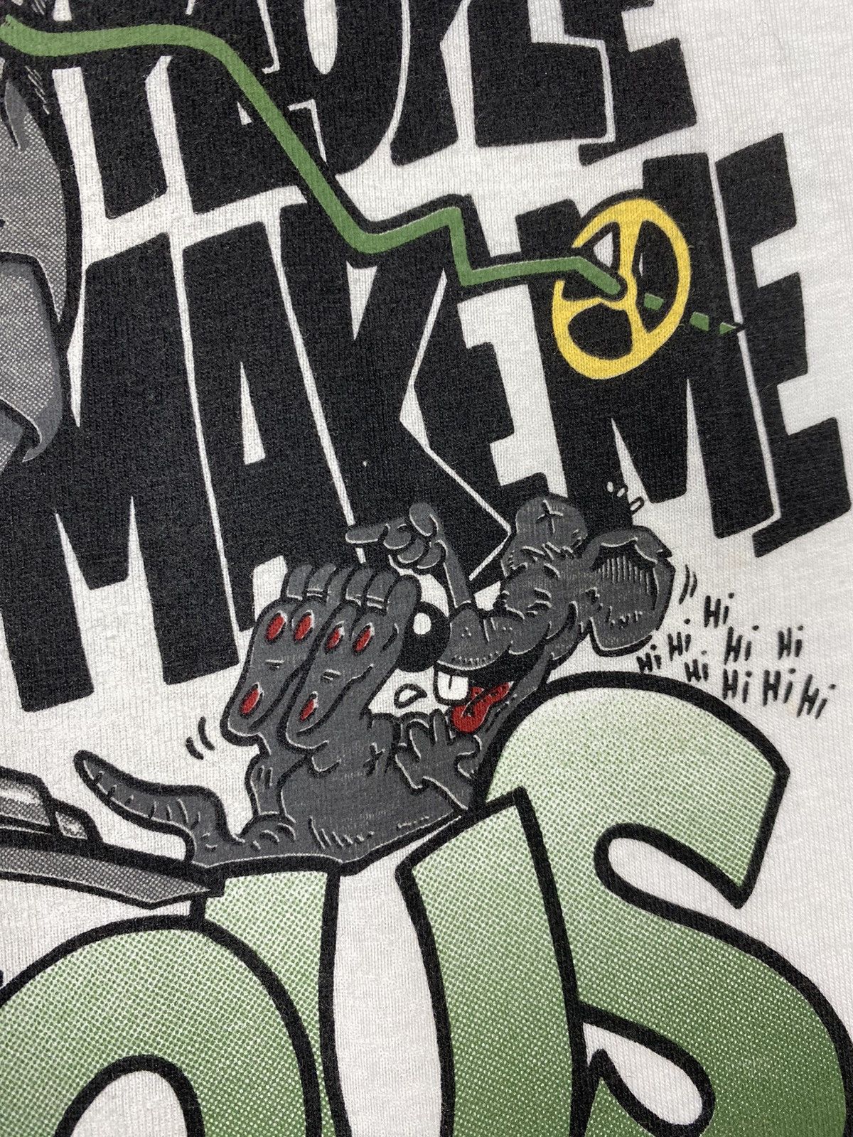 Vintage Vintage Nervous Craze Monkey and Mouse NFL Humor Tee y2k Size US M / EU 48-50 / 2 - 13 Thumbnail