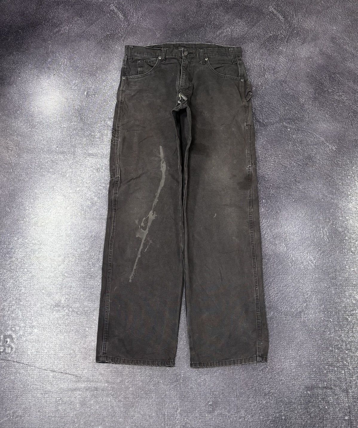 Dickies Vintage Dickies USA Black Work Carpenter Baggy Pants Size US 32 / EU 48 - 2 Thumbnail