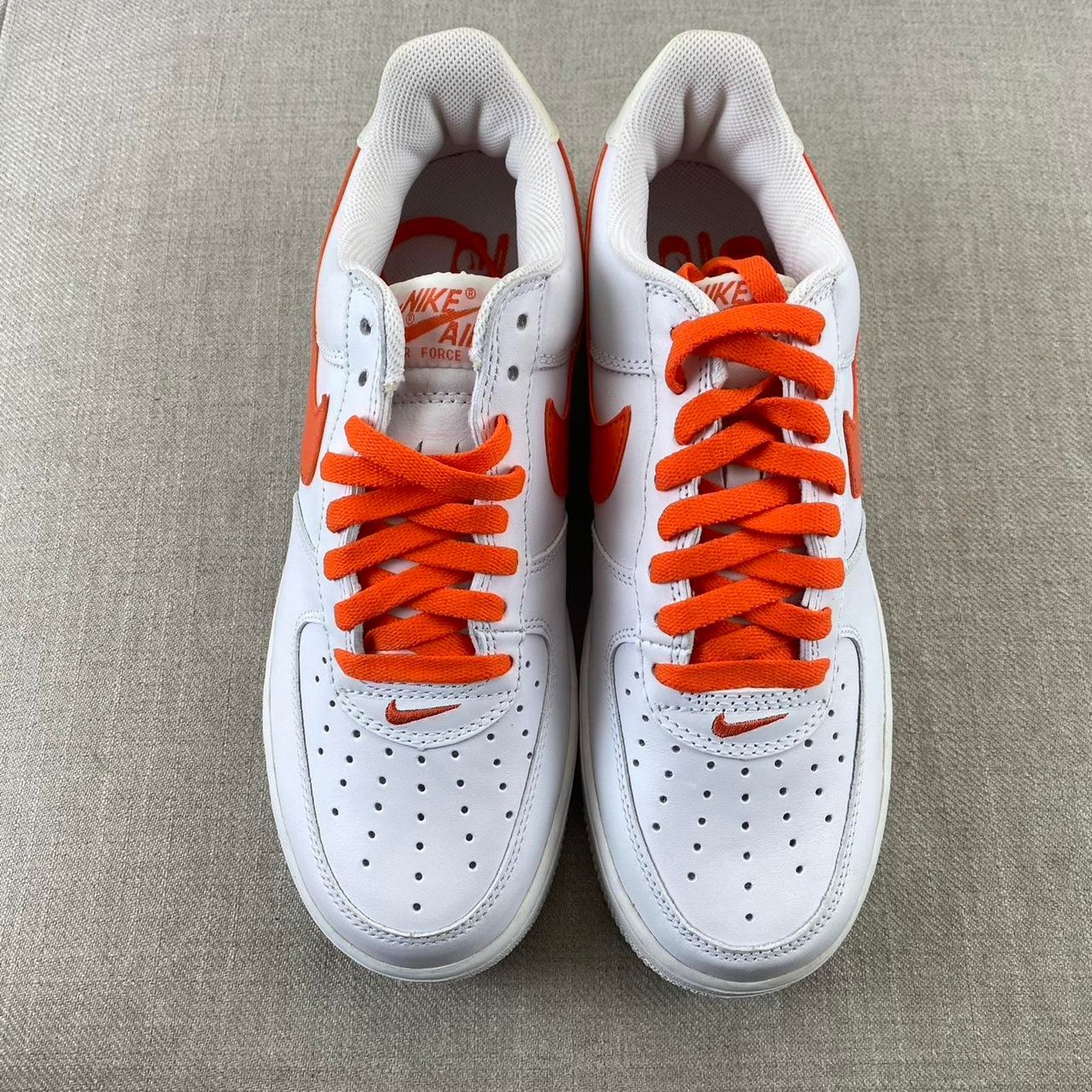 Nike 2004 Nike Air Force 1 “Orange Blaze” Size US 9 / EU 42 - 2 Thumbnail