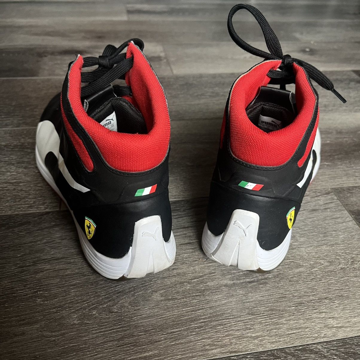 Ferrari × Puma Puma EvoSpeed 1.4 SF Mid Men's Sneakers Shoes Men’s Size 10 Size US 10 / EU 43 - 4 Thumbnail