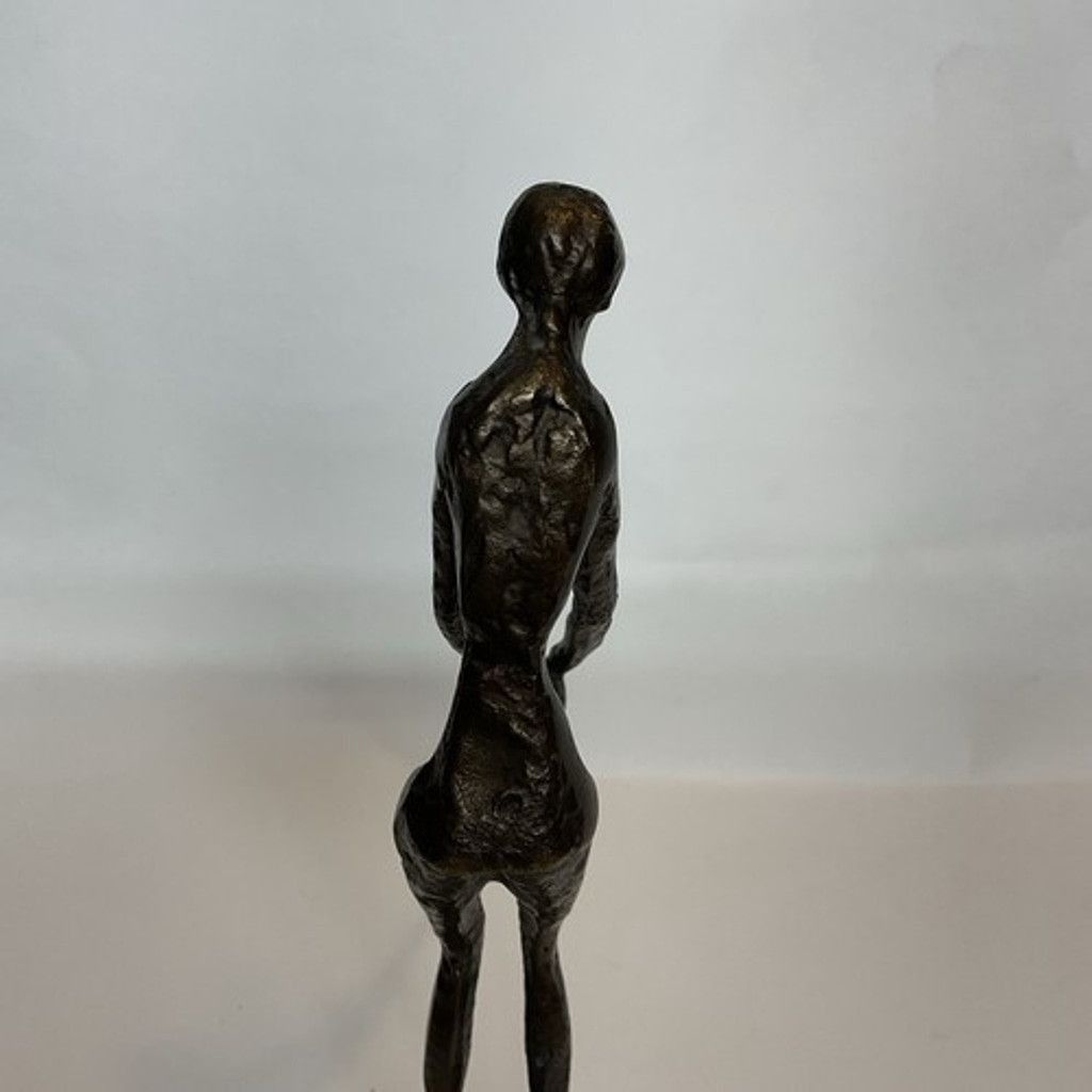 The Unbranded Brand VTG Bronze Brutalist Art Golfer Lady Art Sculpture 9.5" x 8" Size ONE SIZE - 9 Thumbnail