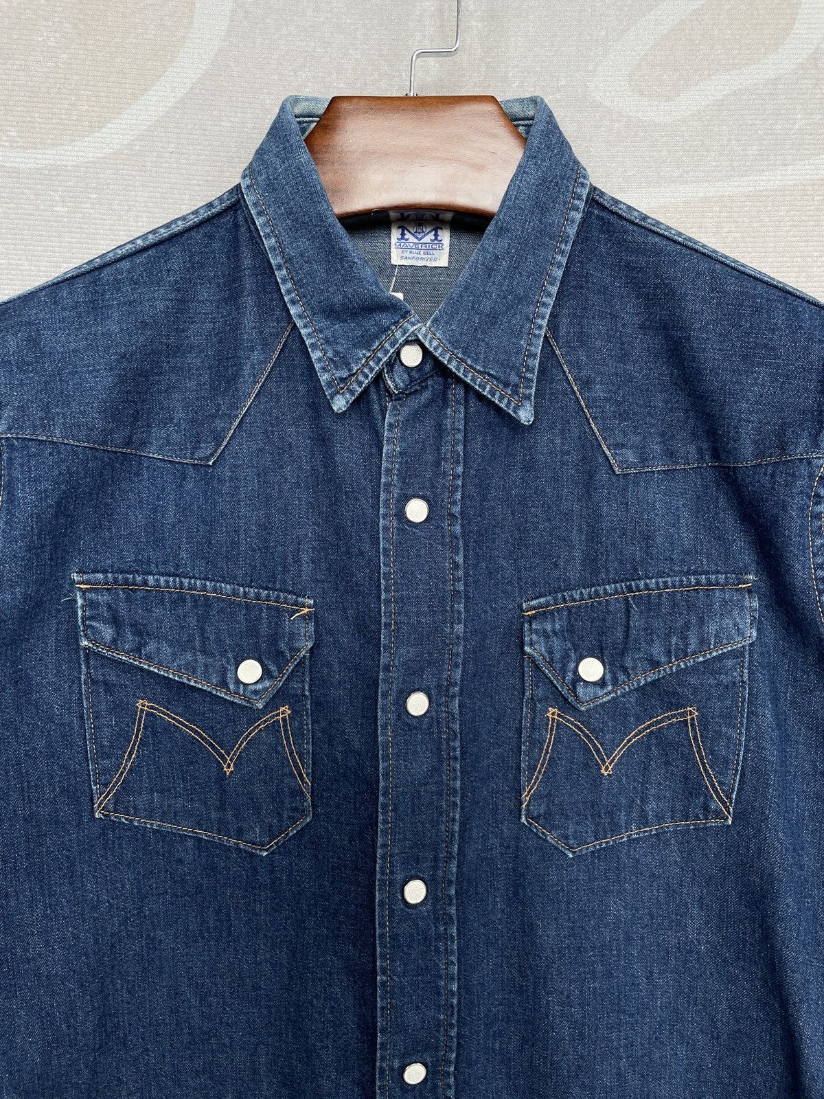 Cowboy Equipment Vintage Maverick Cowboys Shirt (X63) Size US M / EU 48-50 / 2 - 7 Thumbnail