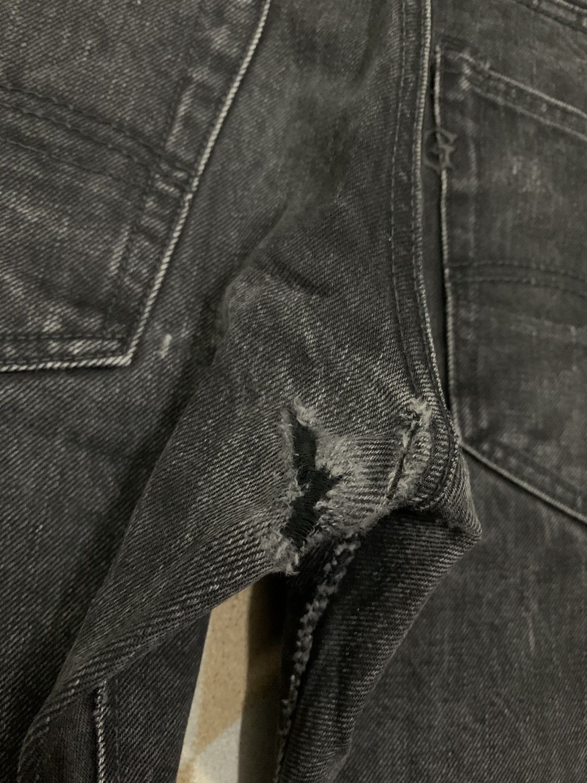 EIGHT-G Vintage Japanese Brand Eight-G Selvedge Distressed Jeans Size US 30 / EU 46 - 20 Thumbnail