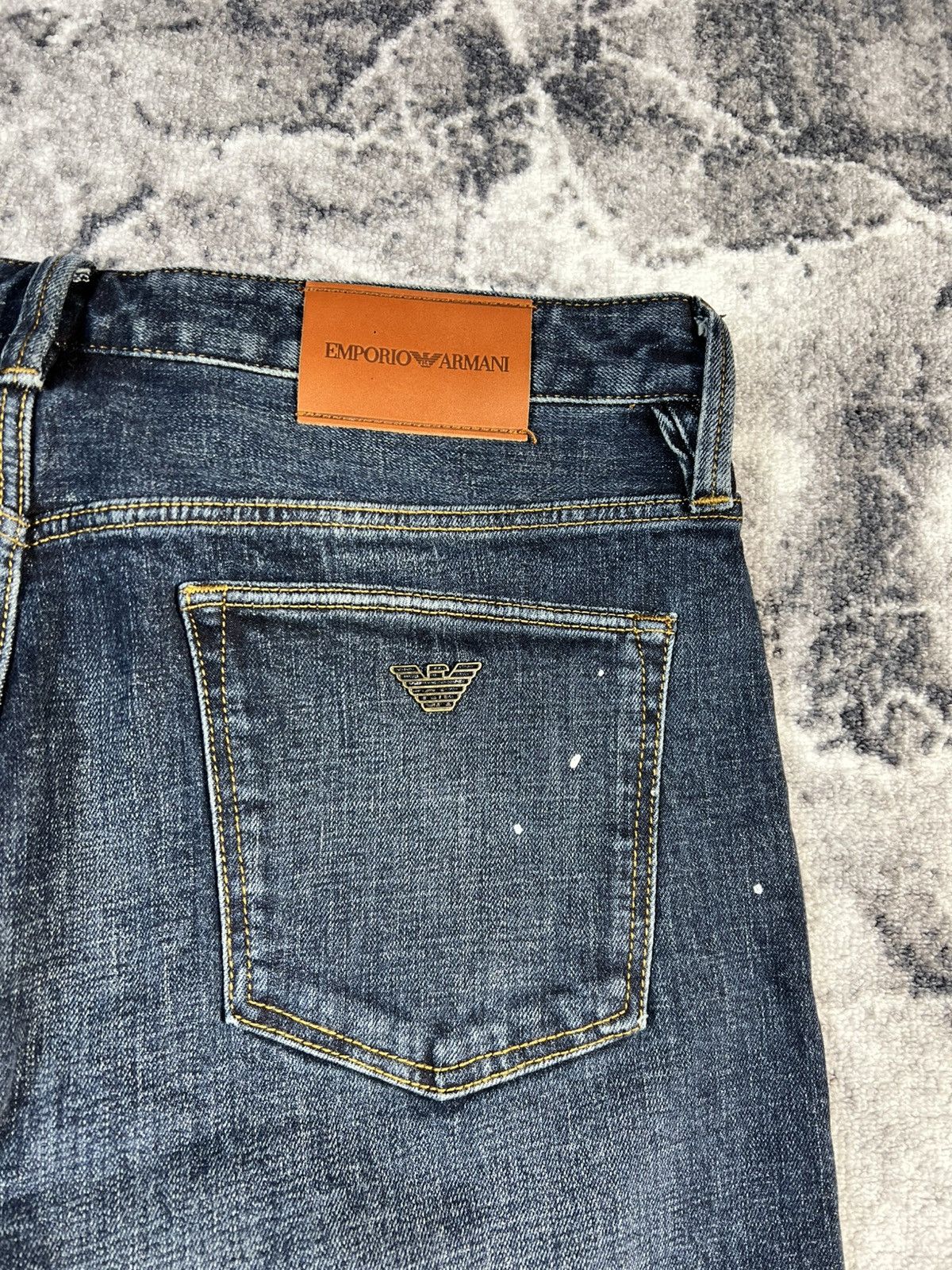 Emporio Armani Armani Jeans Selvedge Denim Size US 32 / EU 48 - 18 Thumbnail