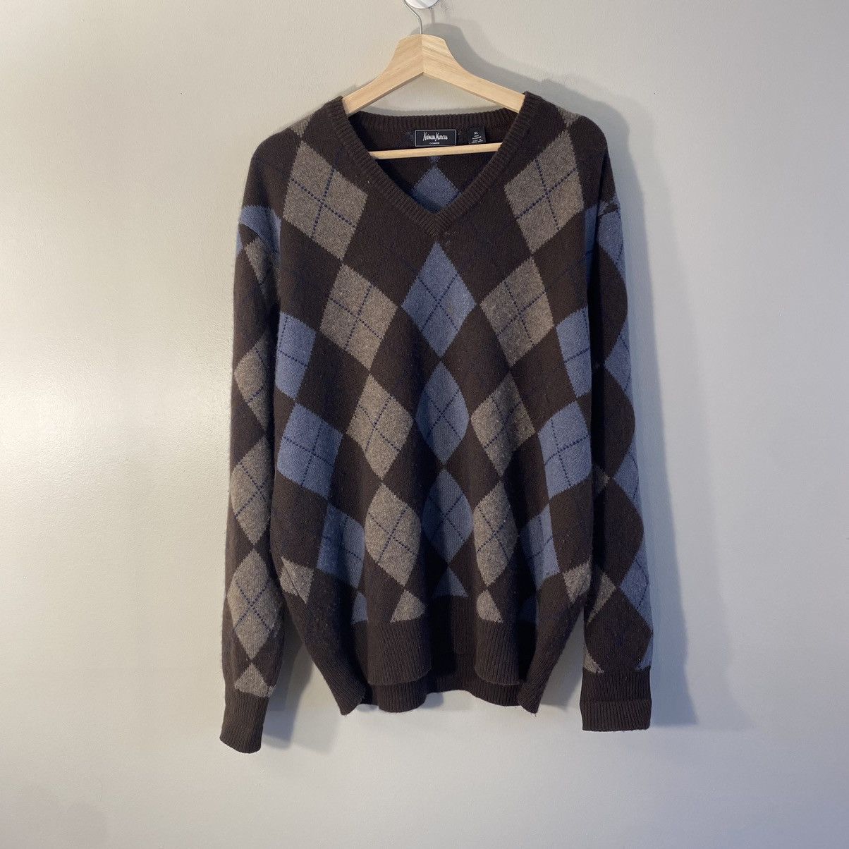 Designer × Neiman Marcus Vintage Neiman Marcus Cashmere Sweater Size US XL / EU 56 / 4 - 1 Thumbnail